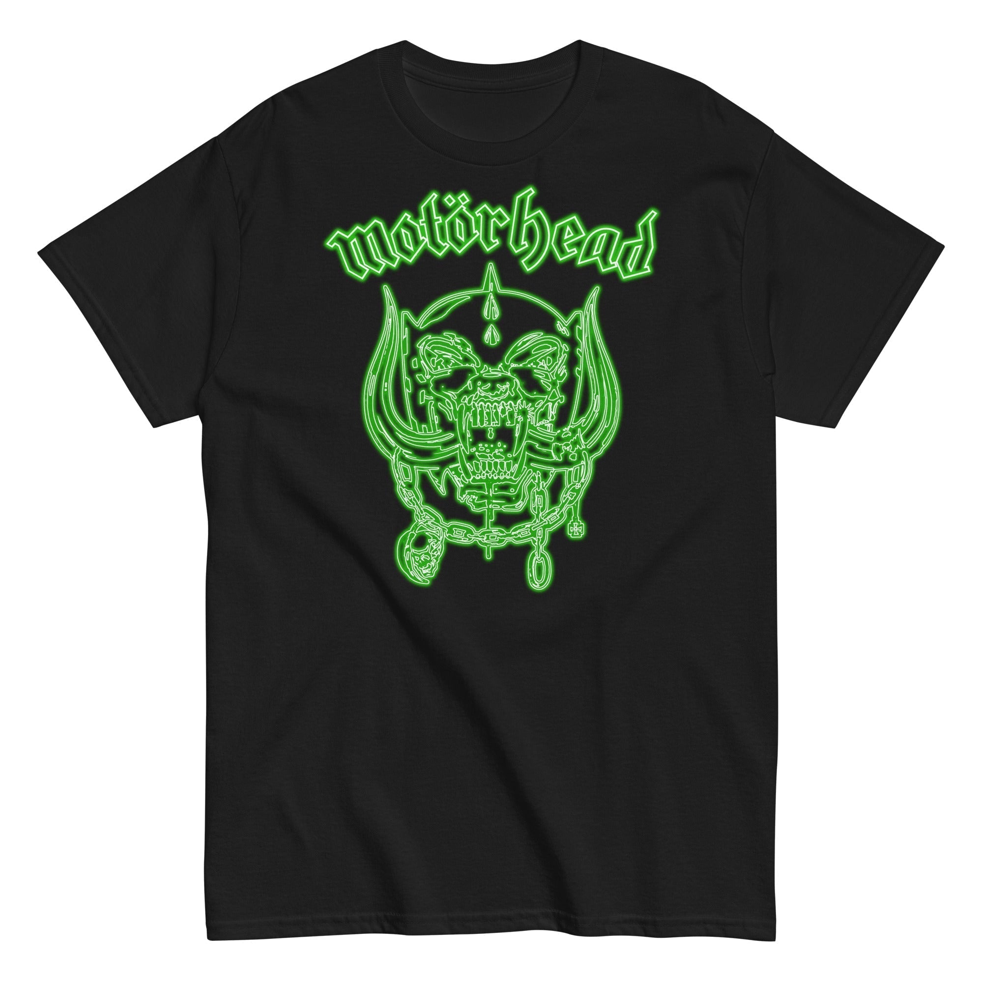 MERCHMOMENT Motorhead - Neon Green Warpig T-Shirt [Apparel]