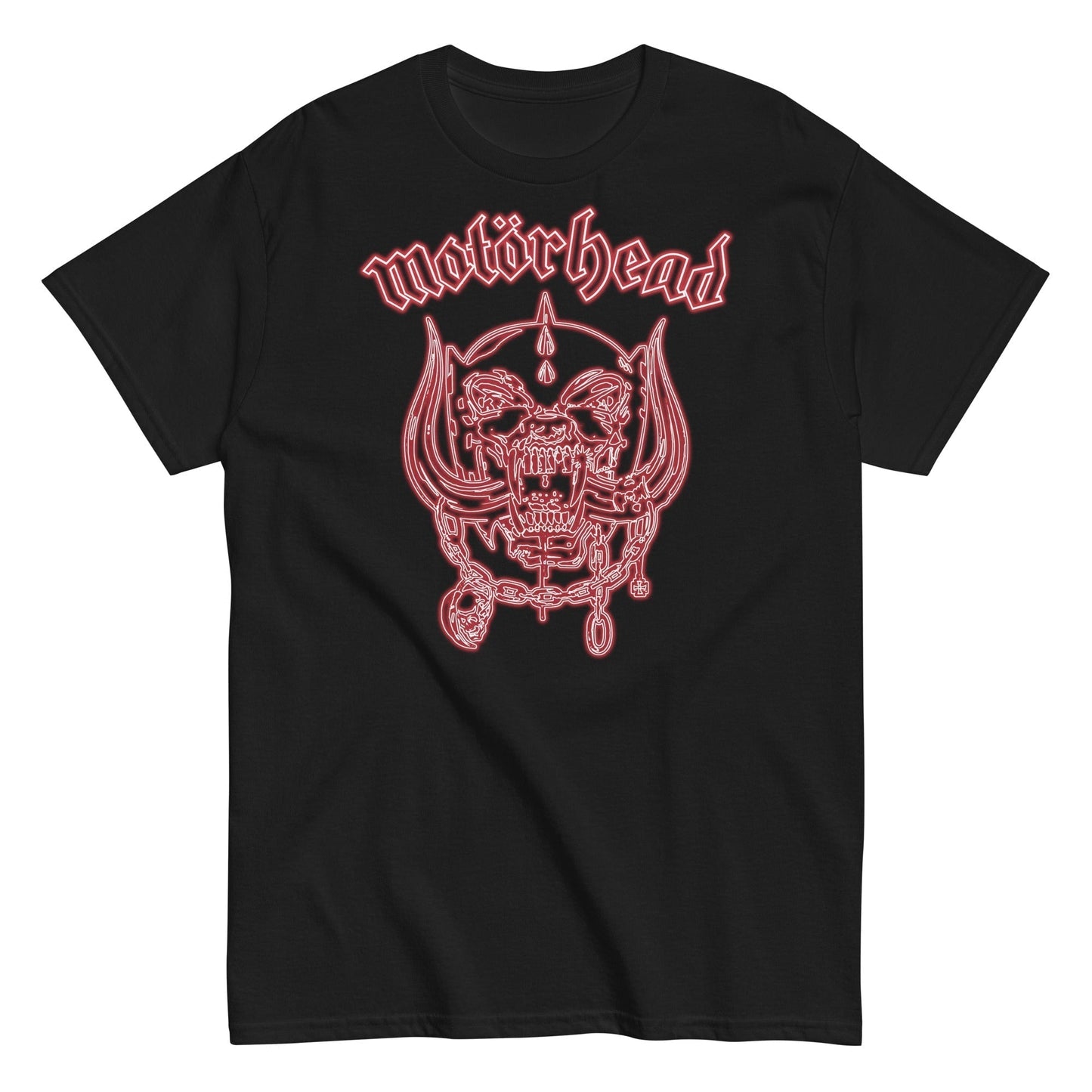 MERCHMOMENT Motorhead - Neon Red Warpig T-Shirt [Apparel]