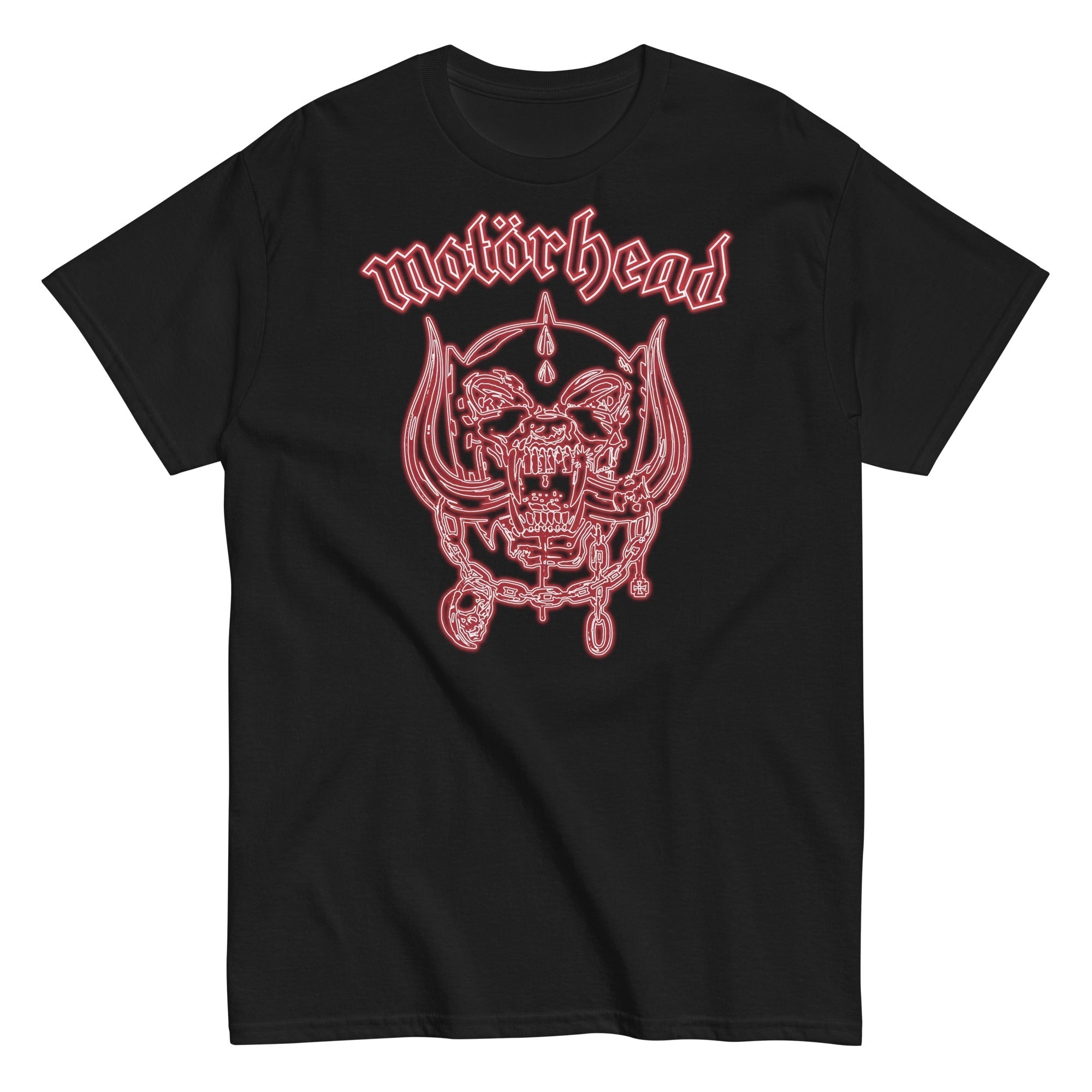 MERCHMOMENT Motorhead - Neon Red Warpig T-Shirt [Apparel]