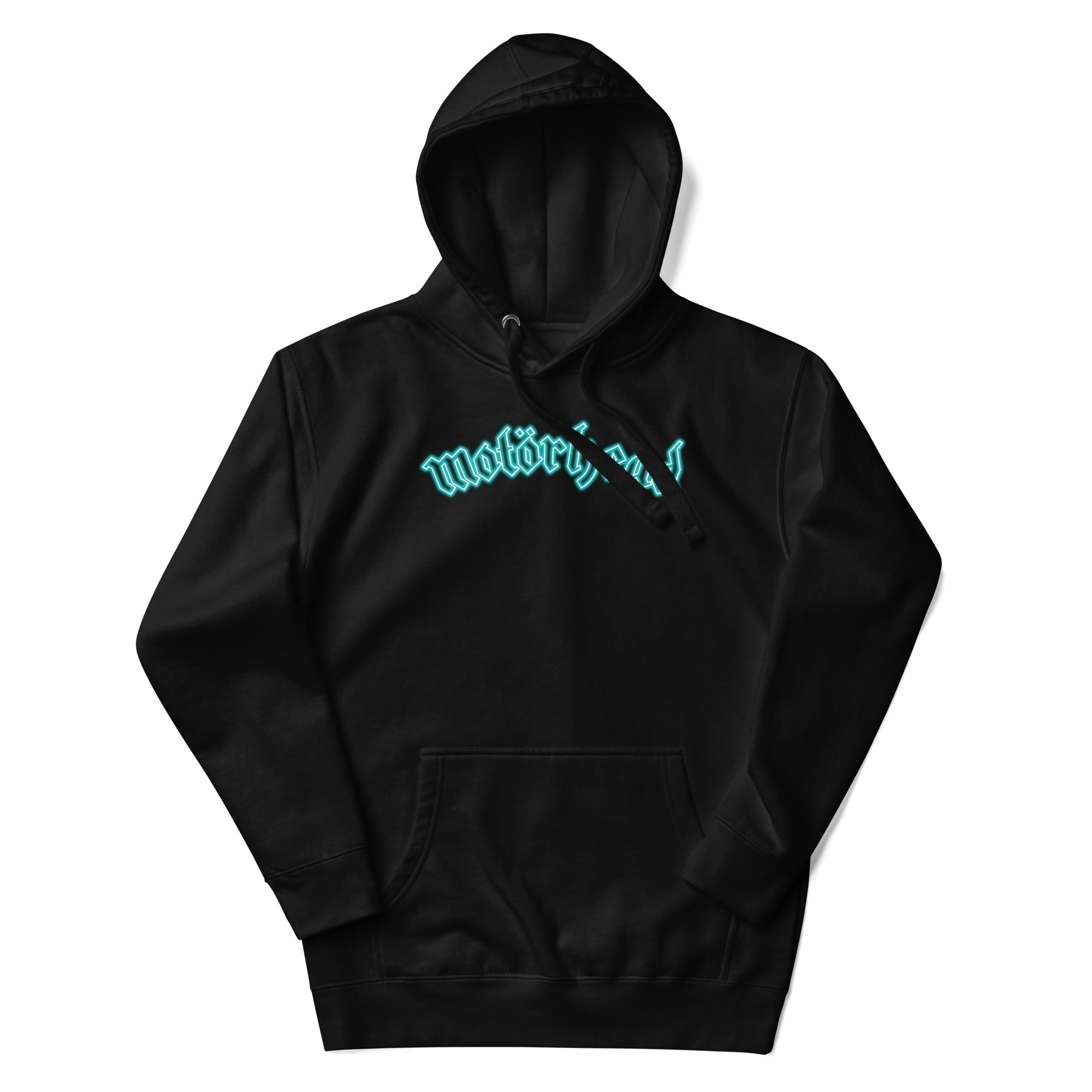 MERCHMOMENT Motorhead - Neon Teal Moon Hoodie [Apparel]
