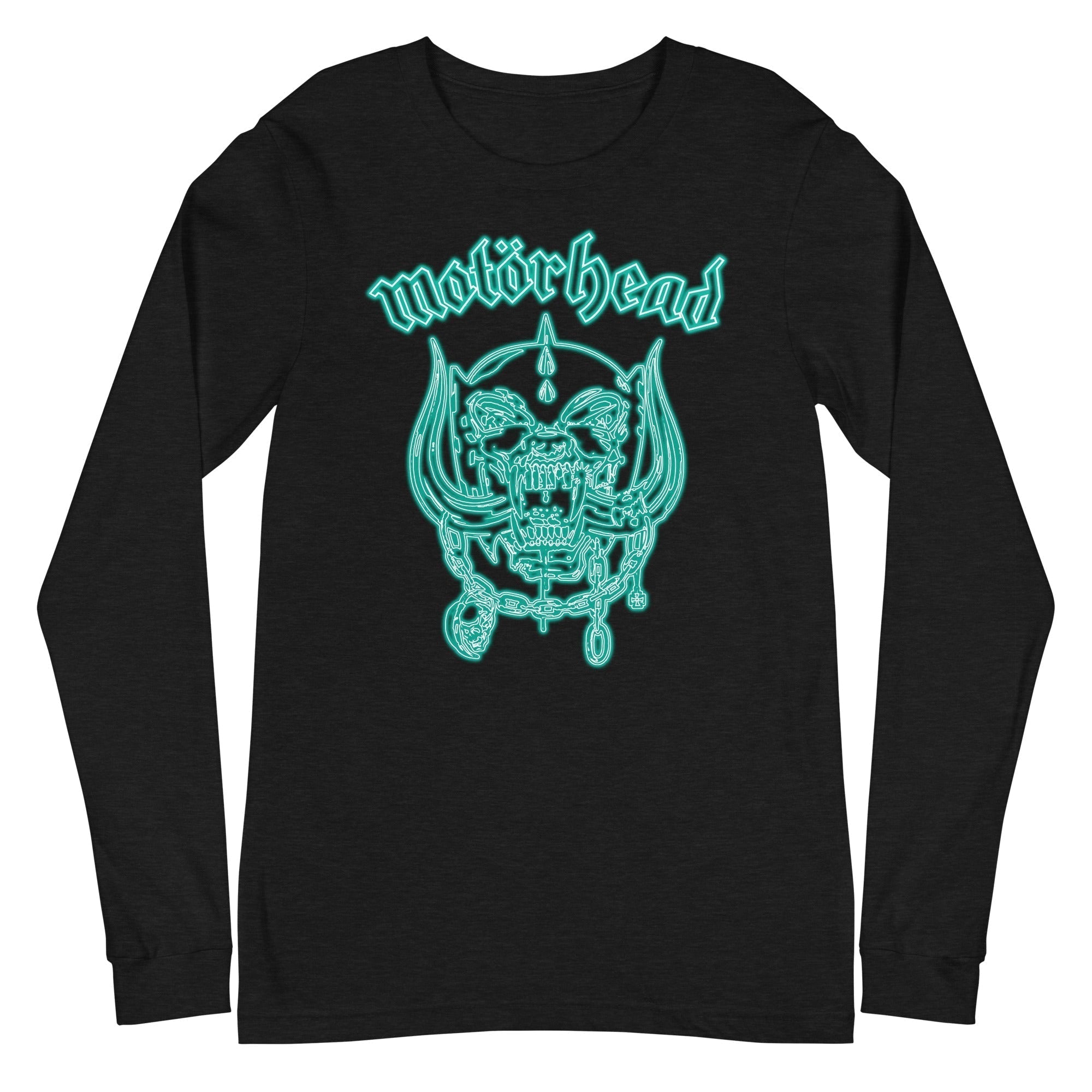 MERCHMOMENT Motorhead - Neon Teal Warpig Long Sleeve T-Shirt [Apparel]