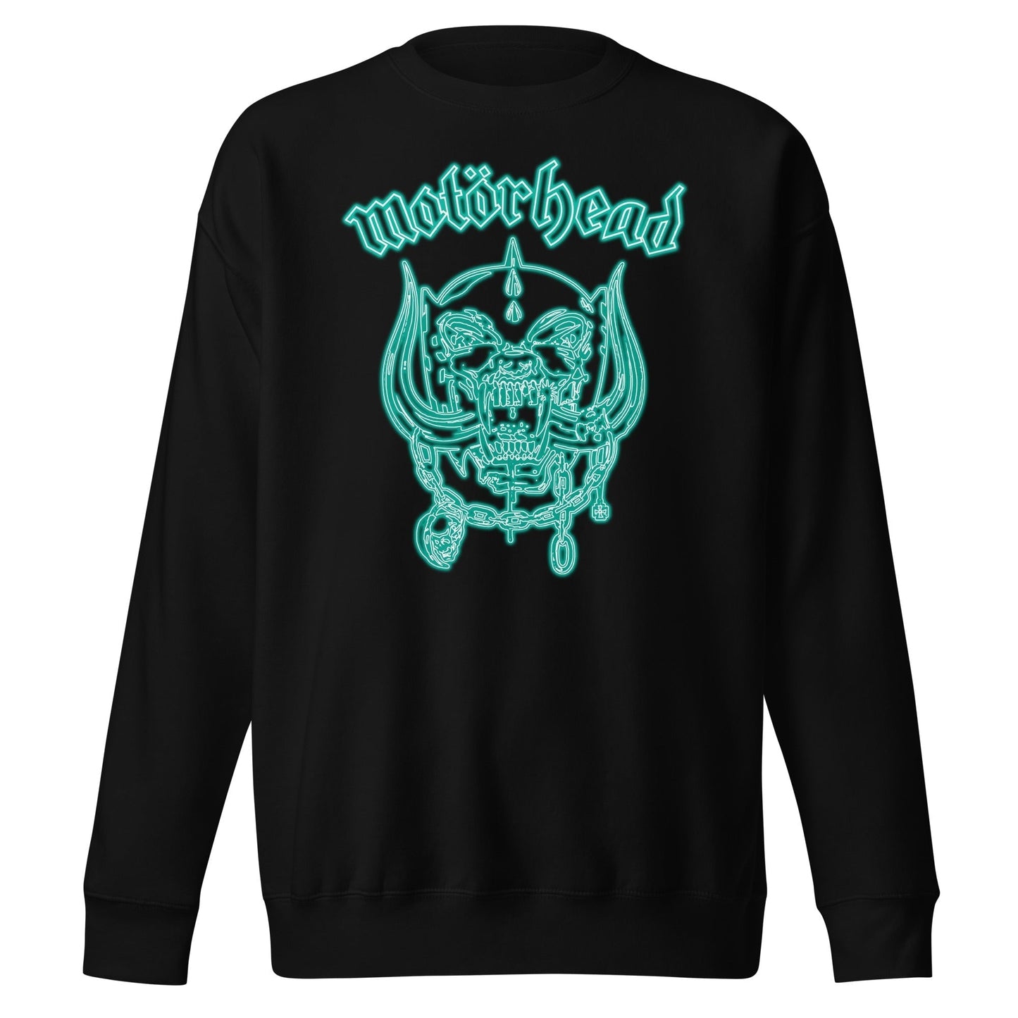 MERCHMOMENT Motorhead - Neon Teal Warpig Sweatshirt [Apparel]
