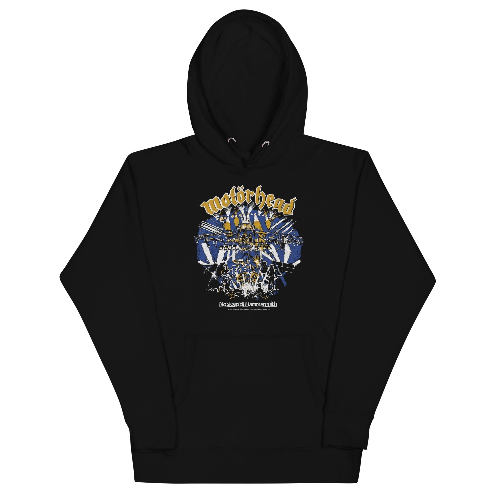 MERCHMOMENT Motorhead - No Sleep 'til Hammersmith Hoodie [Apparel]