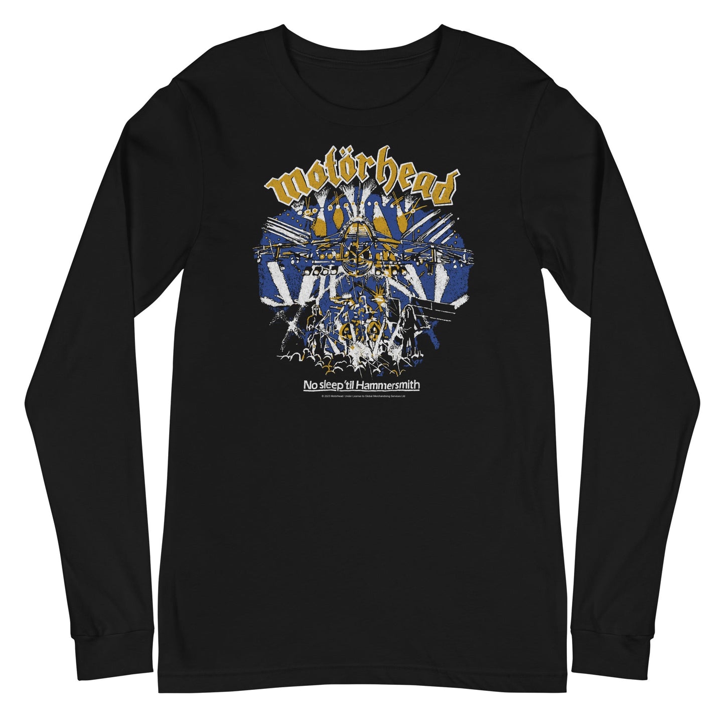 MERCHMOMENT Motorhead - No Sleep 'til Hammersmith Long Sleeve T-Shirt [Apparel]