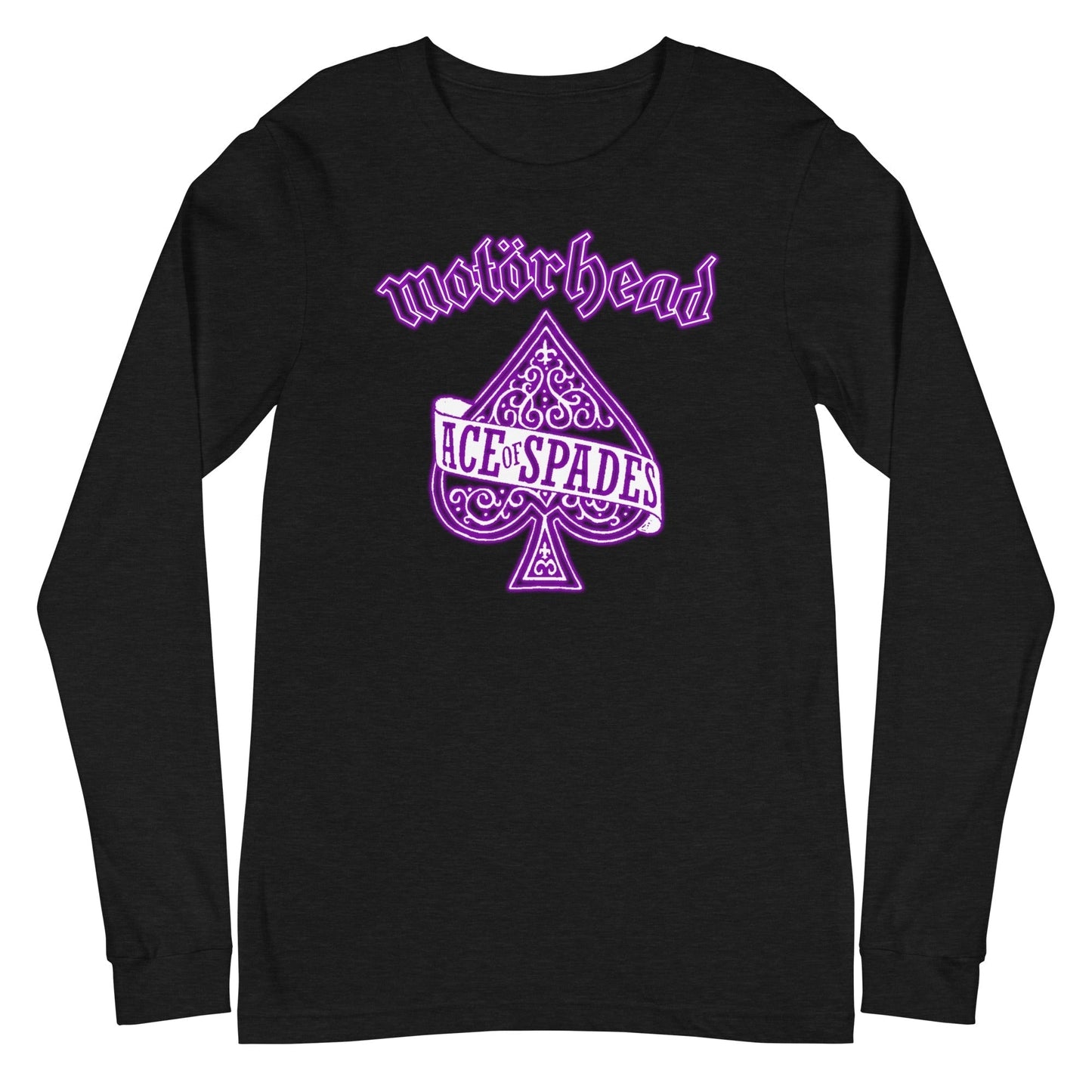 MERCHMOMENT Motorhead - Purple Ace Long Sleeve T-Shirt [Apparel]