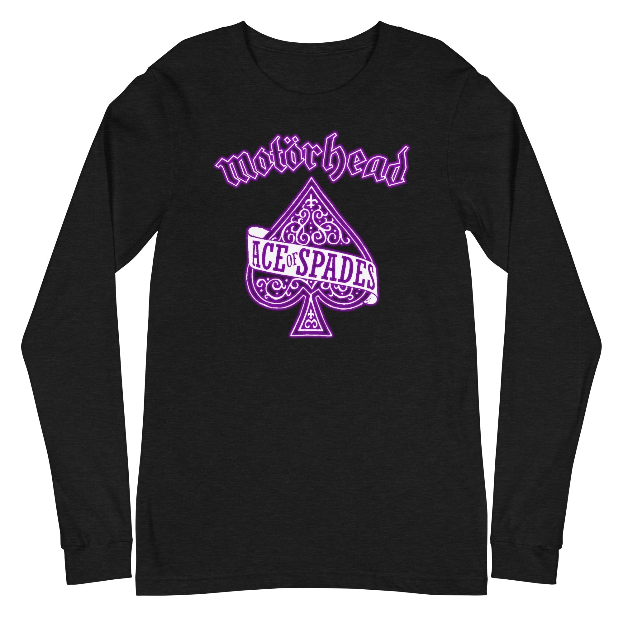 MERCHMOMENT Motorhead - Purple Ace Long Sleeve T-Shirt [Apparel]