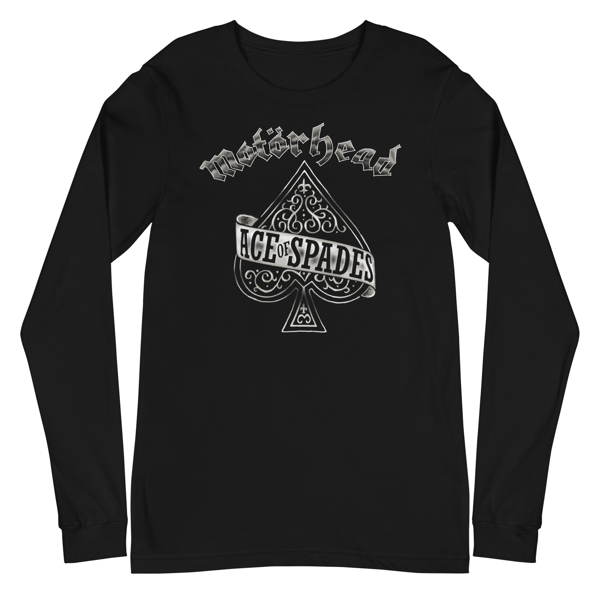 MERCHMOMENT Motorhead - Silver Ace Long Sleeve T-Shirt [Apparel]
