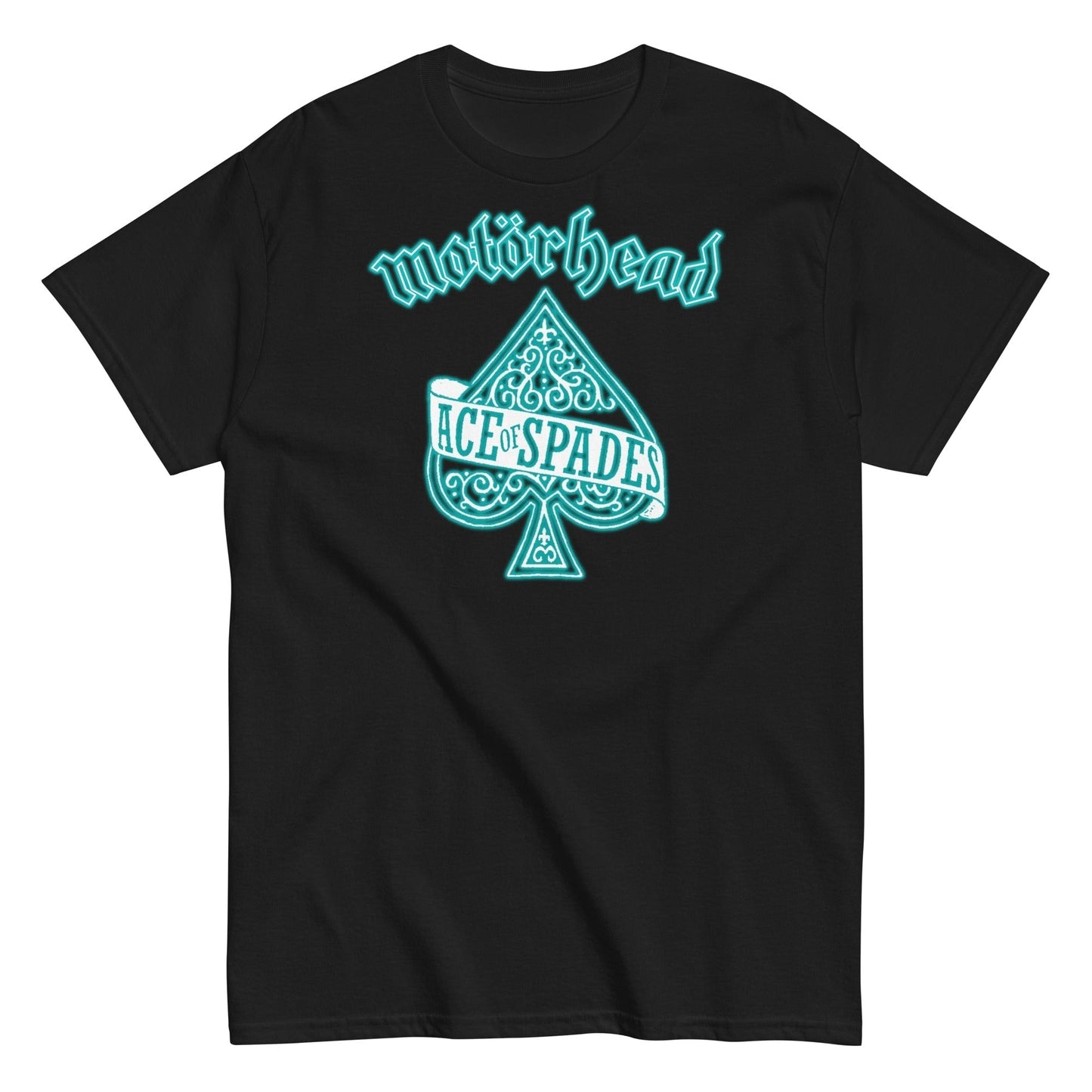 MERCHMOMENT Motorhead - Teal Ace T-Shirt [Apparel]