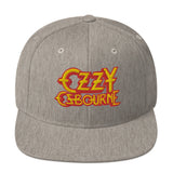 MERCHMOMENT Ozzy Osborne Grey Embroidered Snapback Hat [Apparel]