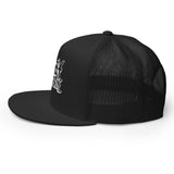 MERCHMOMENT Ozzy Osborne White Logo Embroidered Trucker Hat [Apparel]
