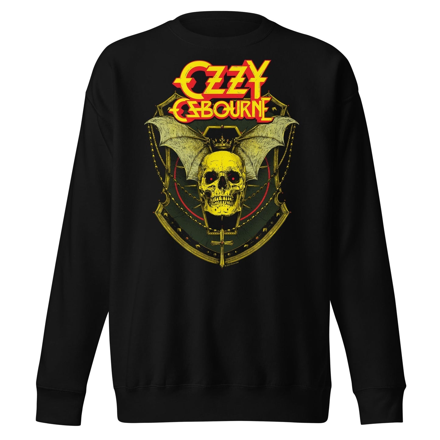 MERCHMOMENT Ozzy Osbourne - Bat Skull Sweatshirt [Apparel]