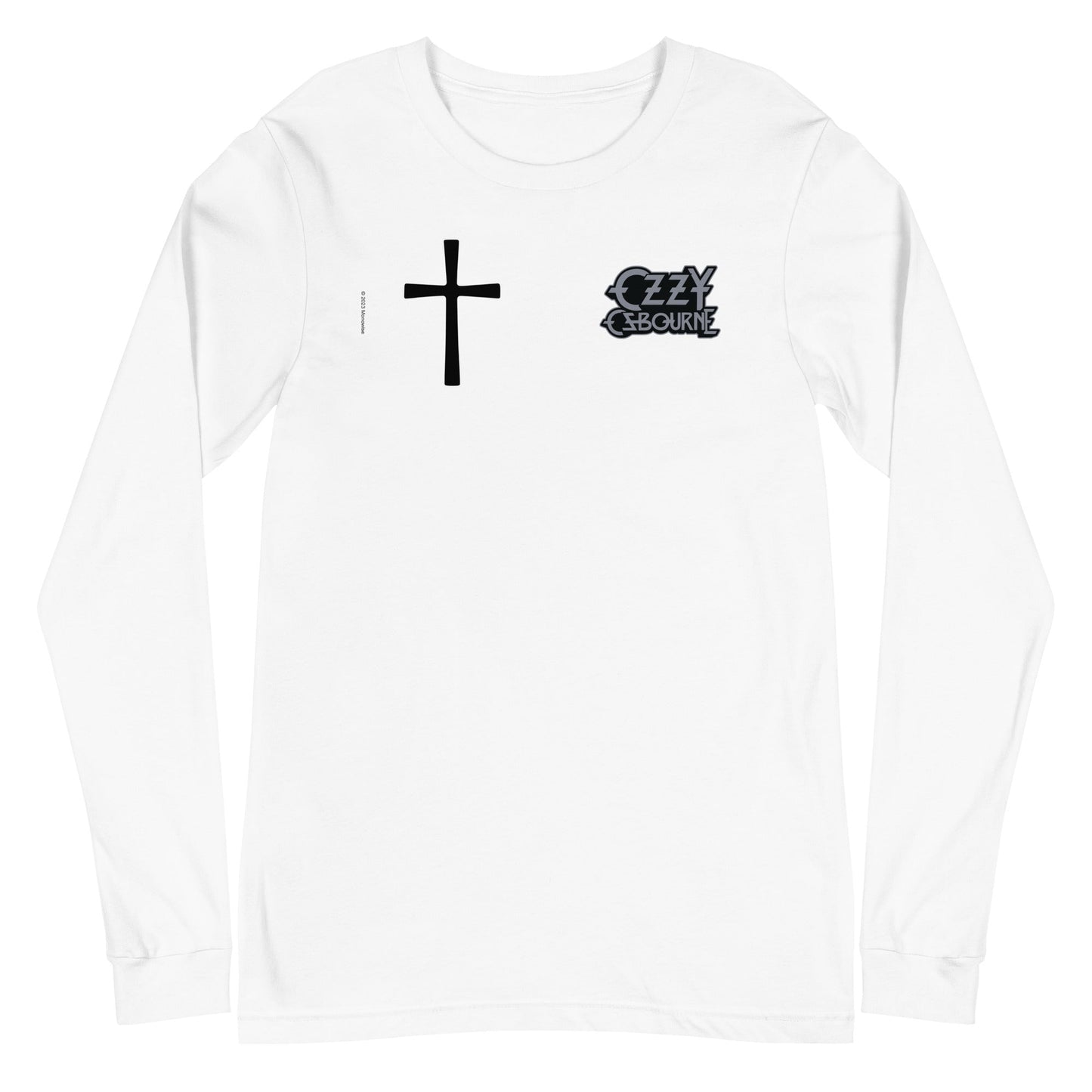 MERCHMOMENT Ozzy Osbourne - Cross Logo Long Sleeve T-Shirt [Apparel]