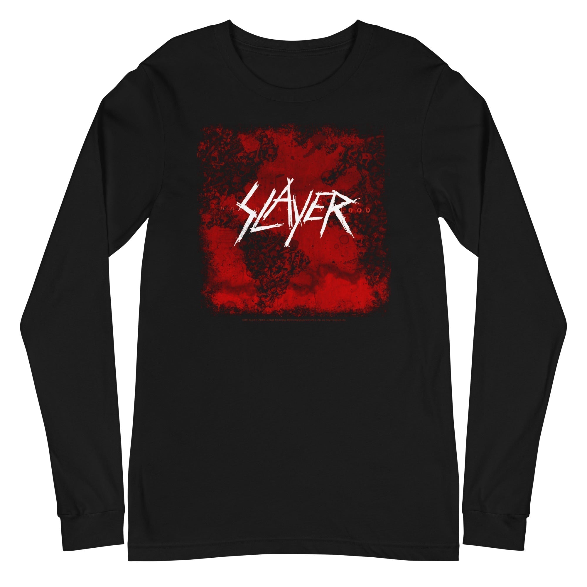 MERCHMOMENT Slayer - Blood Logo Long Sleeve T-Shirt [Apparel]