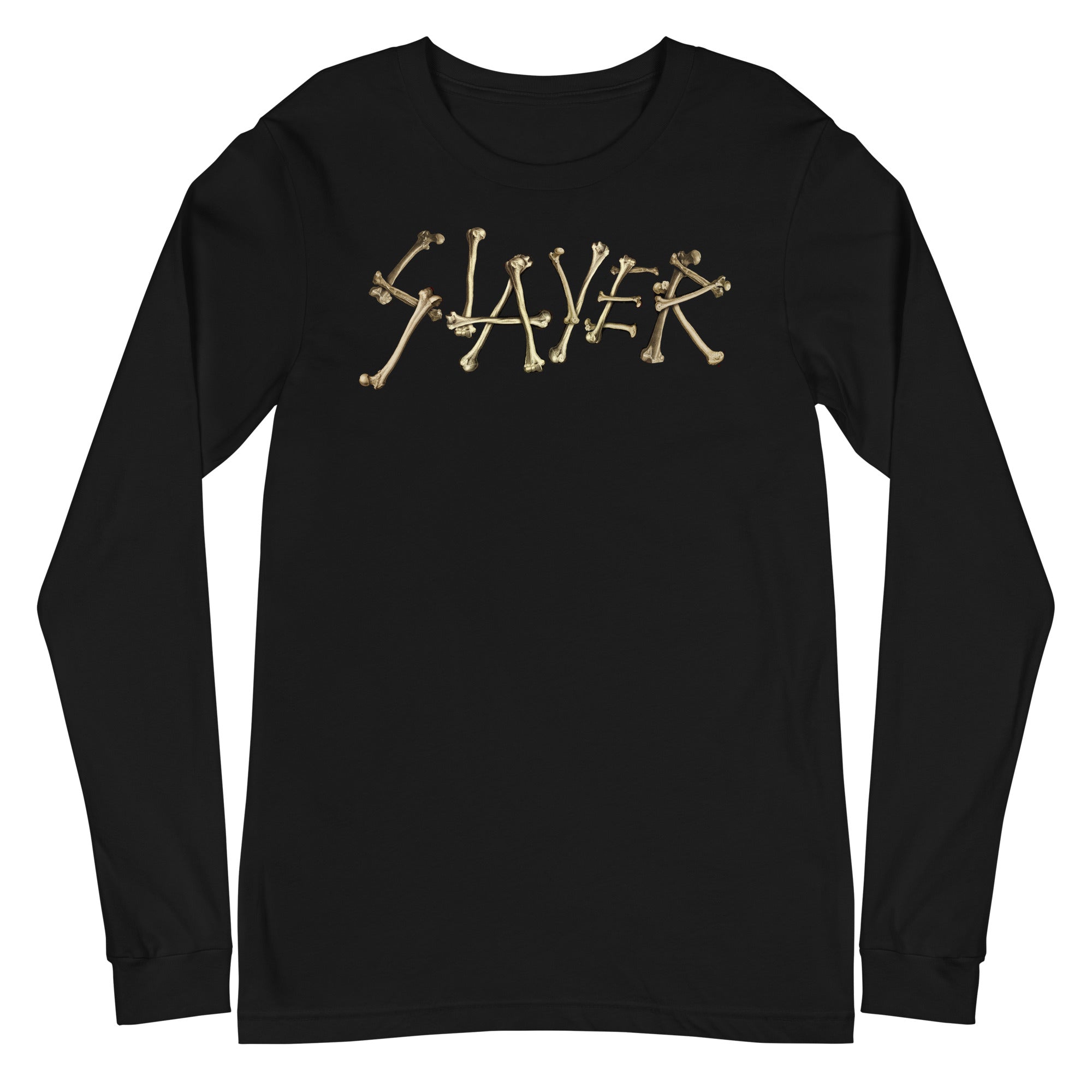 MERCHMOMENT Slayer - Bone Logo Long Sleeve T-Shirt [Apparel]