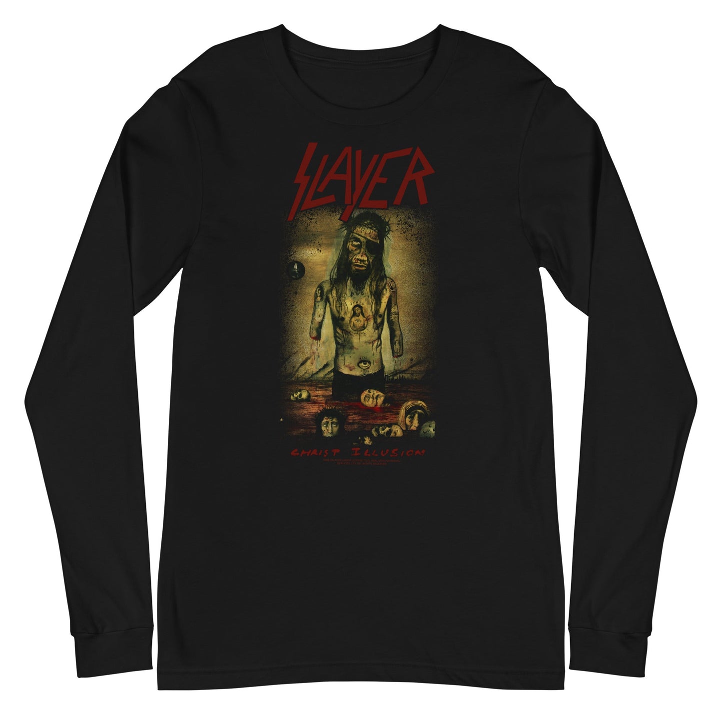 MERCHMOMENT Slayer - Christ Illusion Long Sleeve T-Shirt [Apparel]