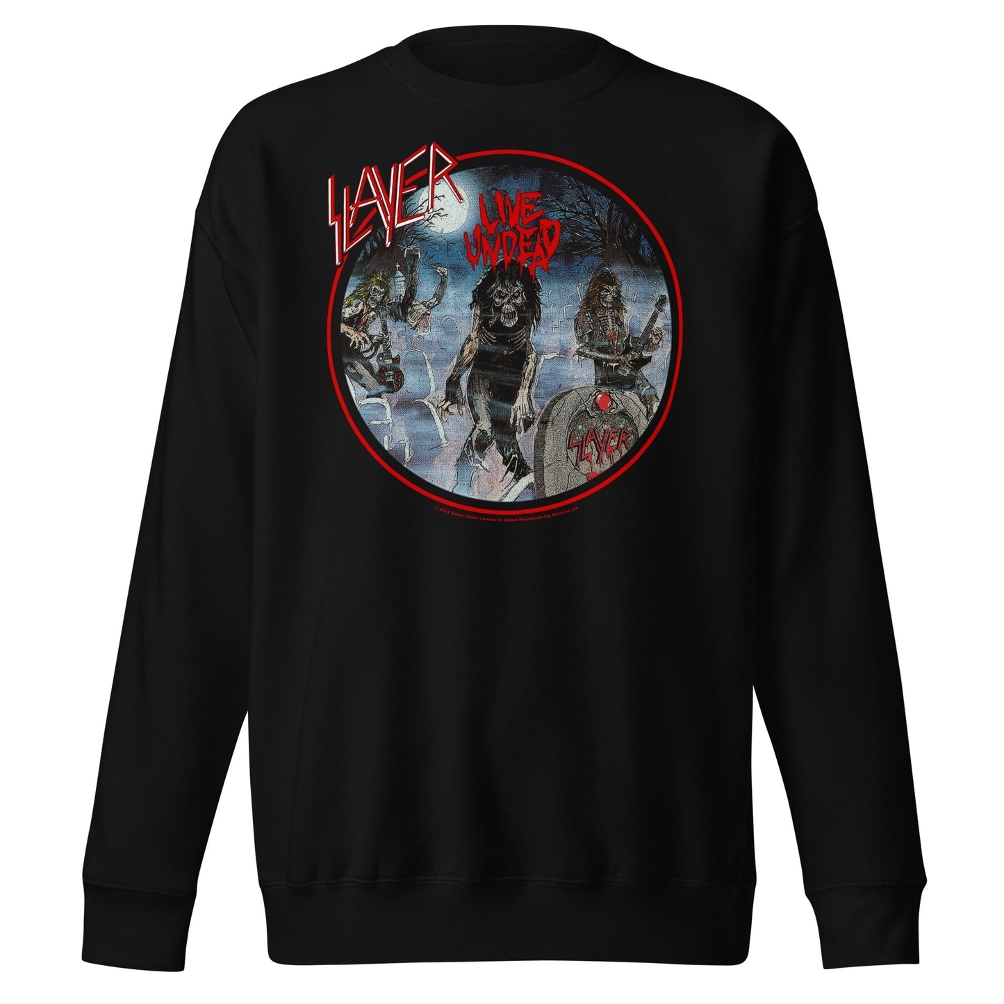MERCHMOMENT Slayer - Death Rock Sweatshirt [Apparel]