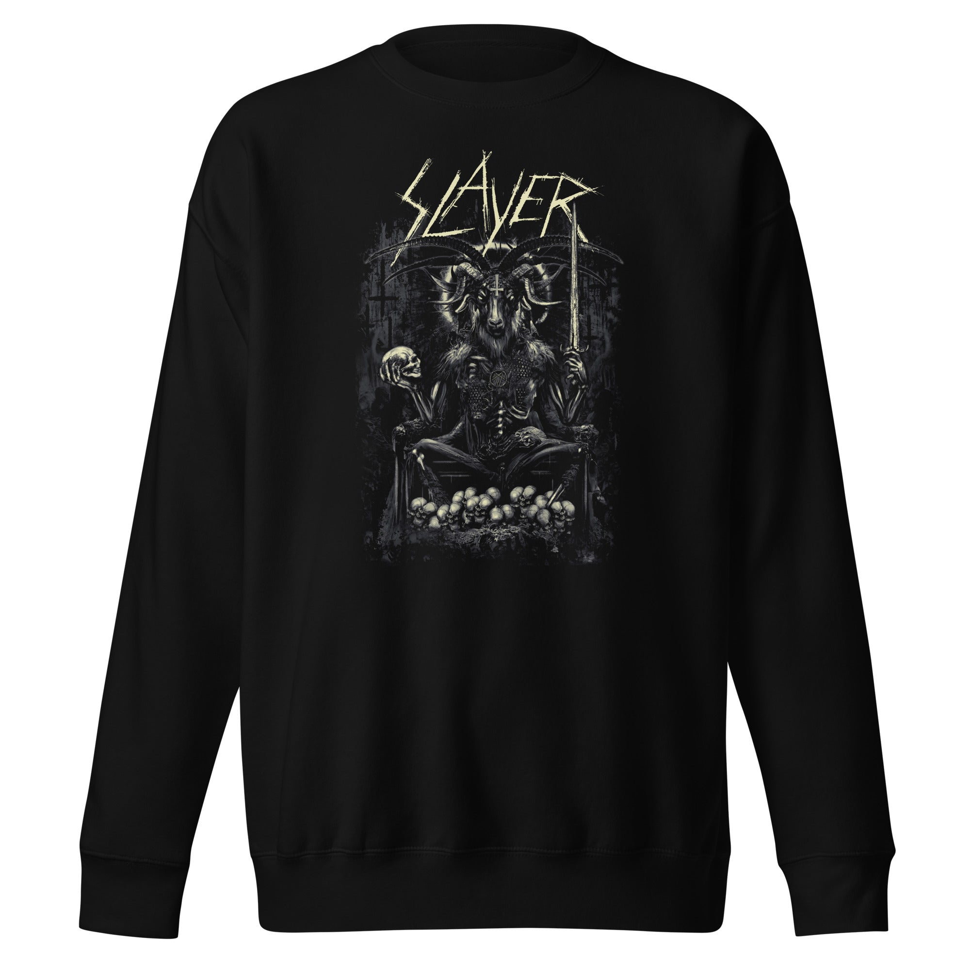 MERCHMOMENT Slayer - Demon Head Sweatshirt [Apparel]