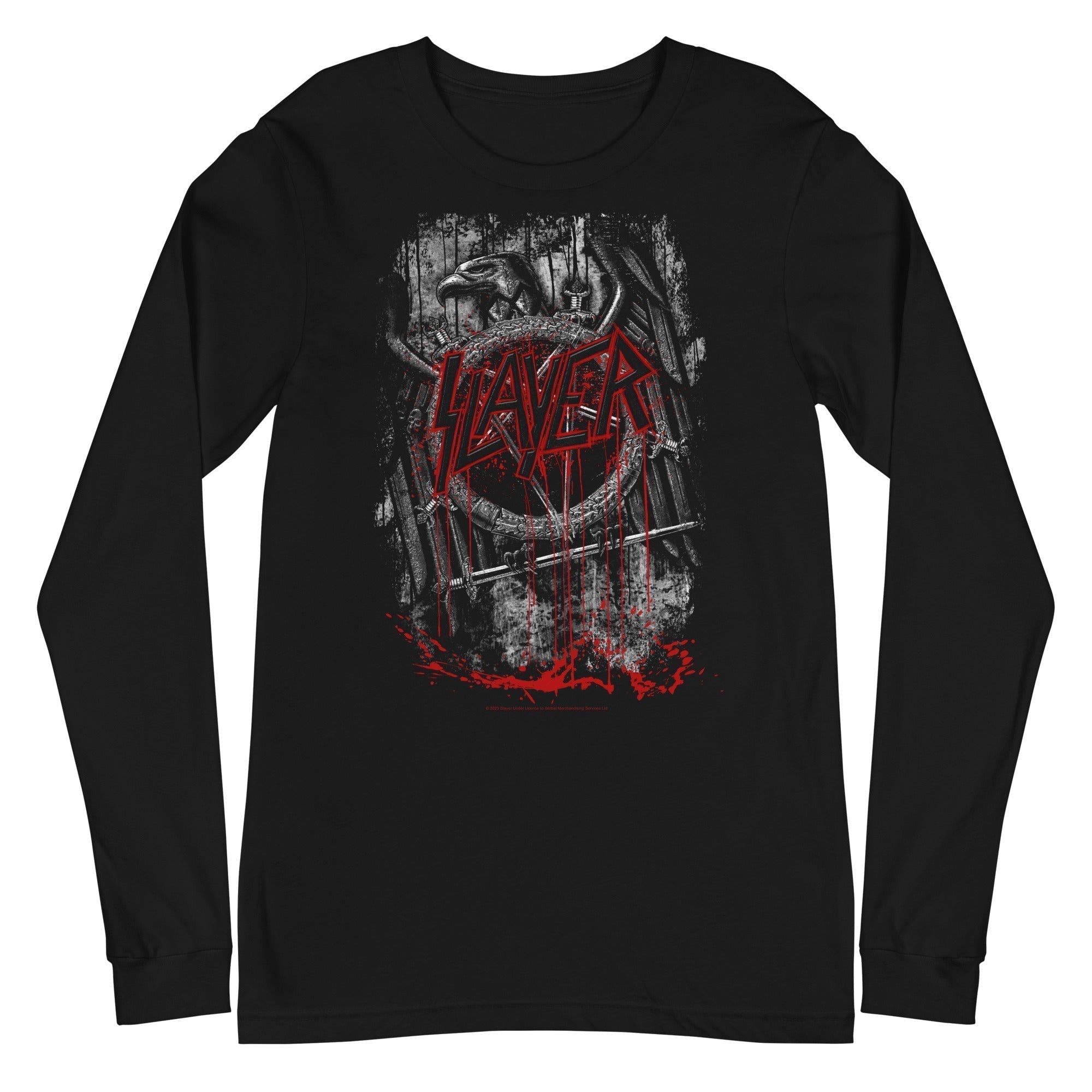 MERCHMOMENT Slayer - Eagle Logo Long Sleeve T-Shirt [Apparel]