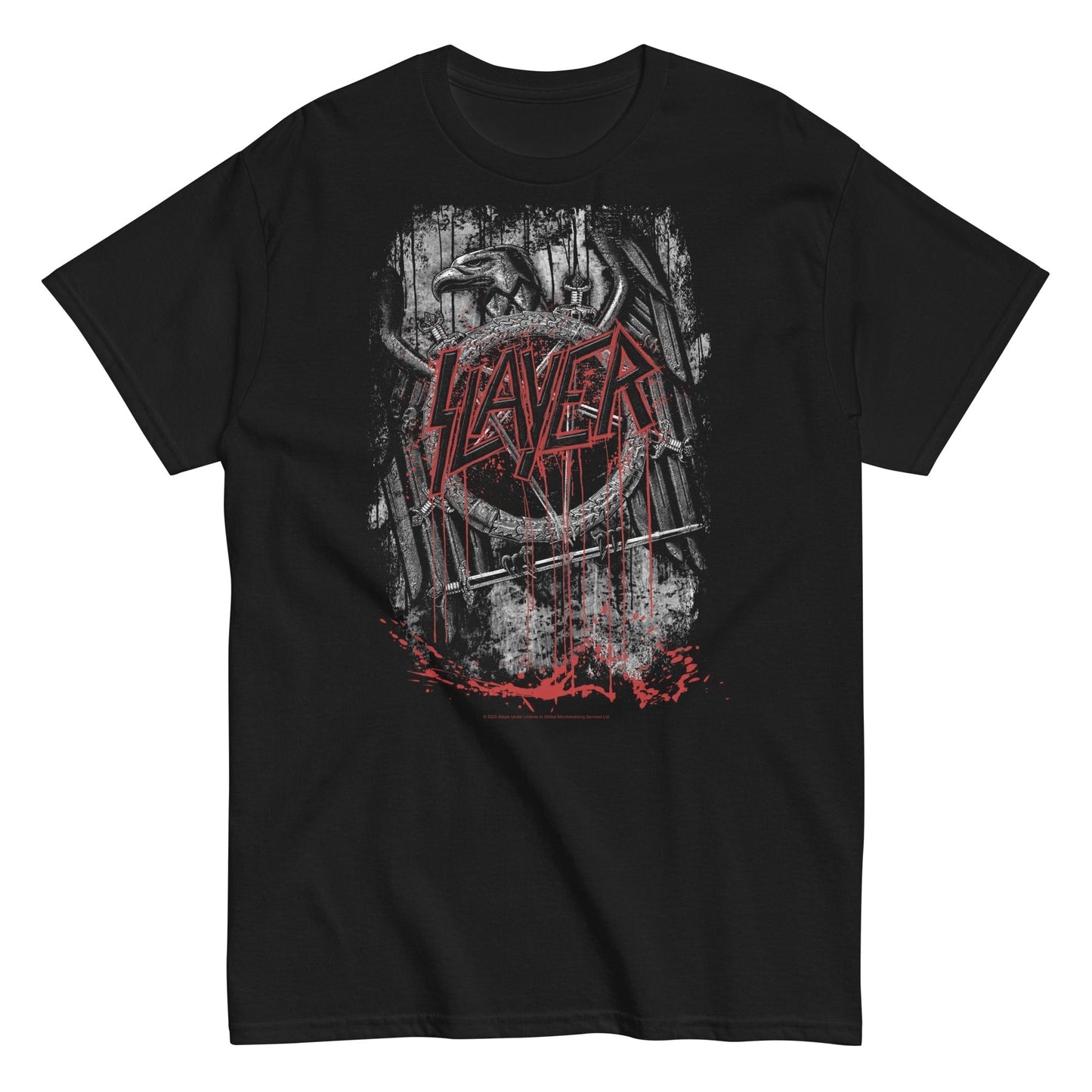 MERCHMOMENT Slayer - Eagle Logo T-Shirt [Apparel]