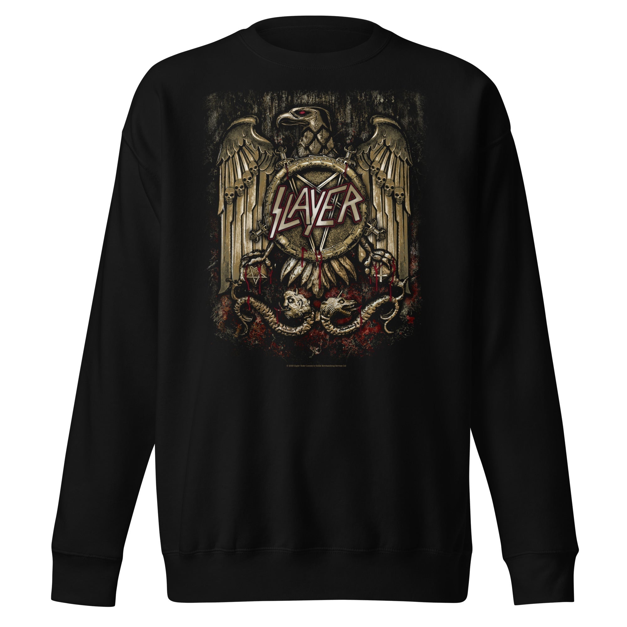 MERCHMOMENT Slayer - Eagle Statue Sweatshirt [Apparel]