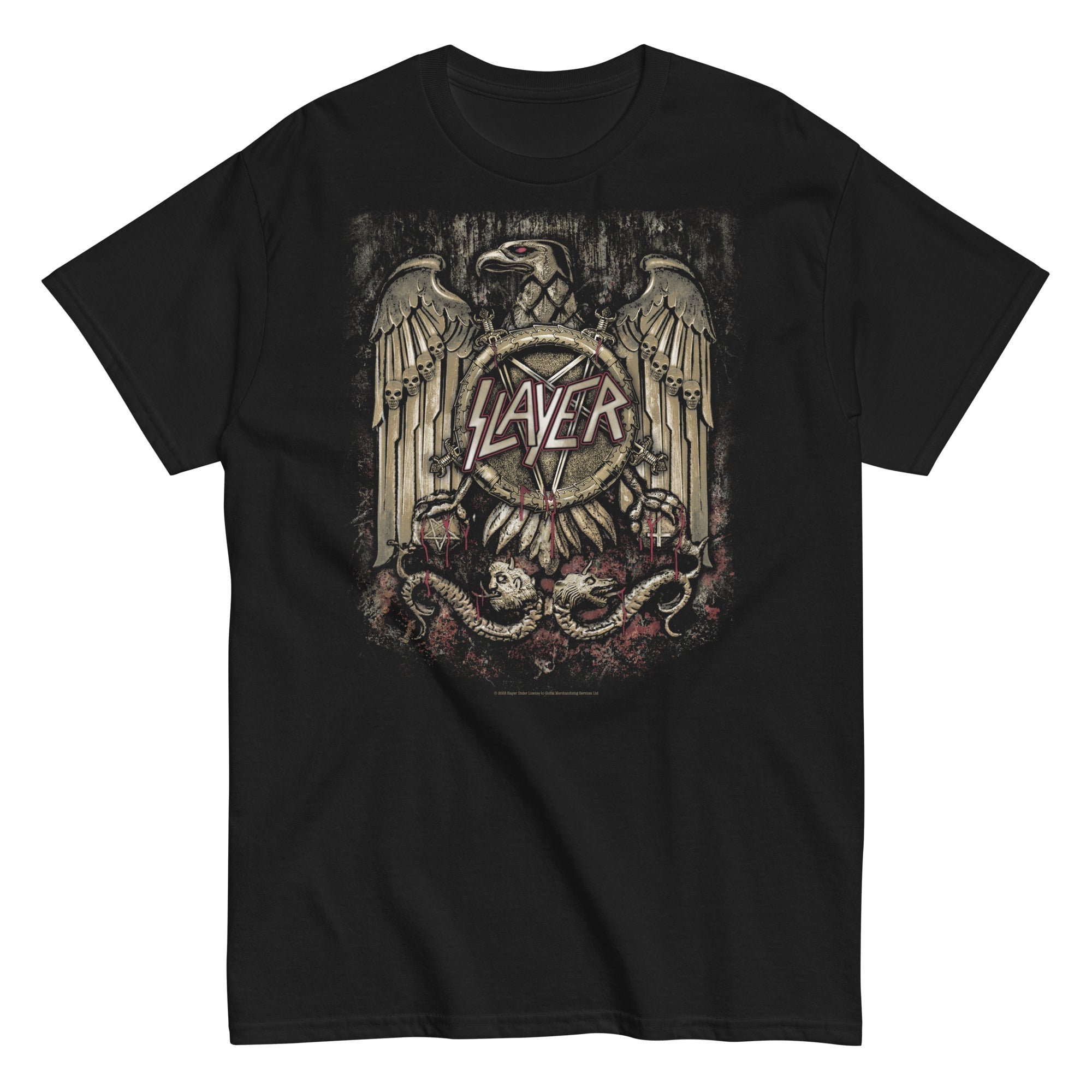 MERCHMOMENT Slayer - Eagle Statue T-Shirt [Apparel]