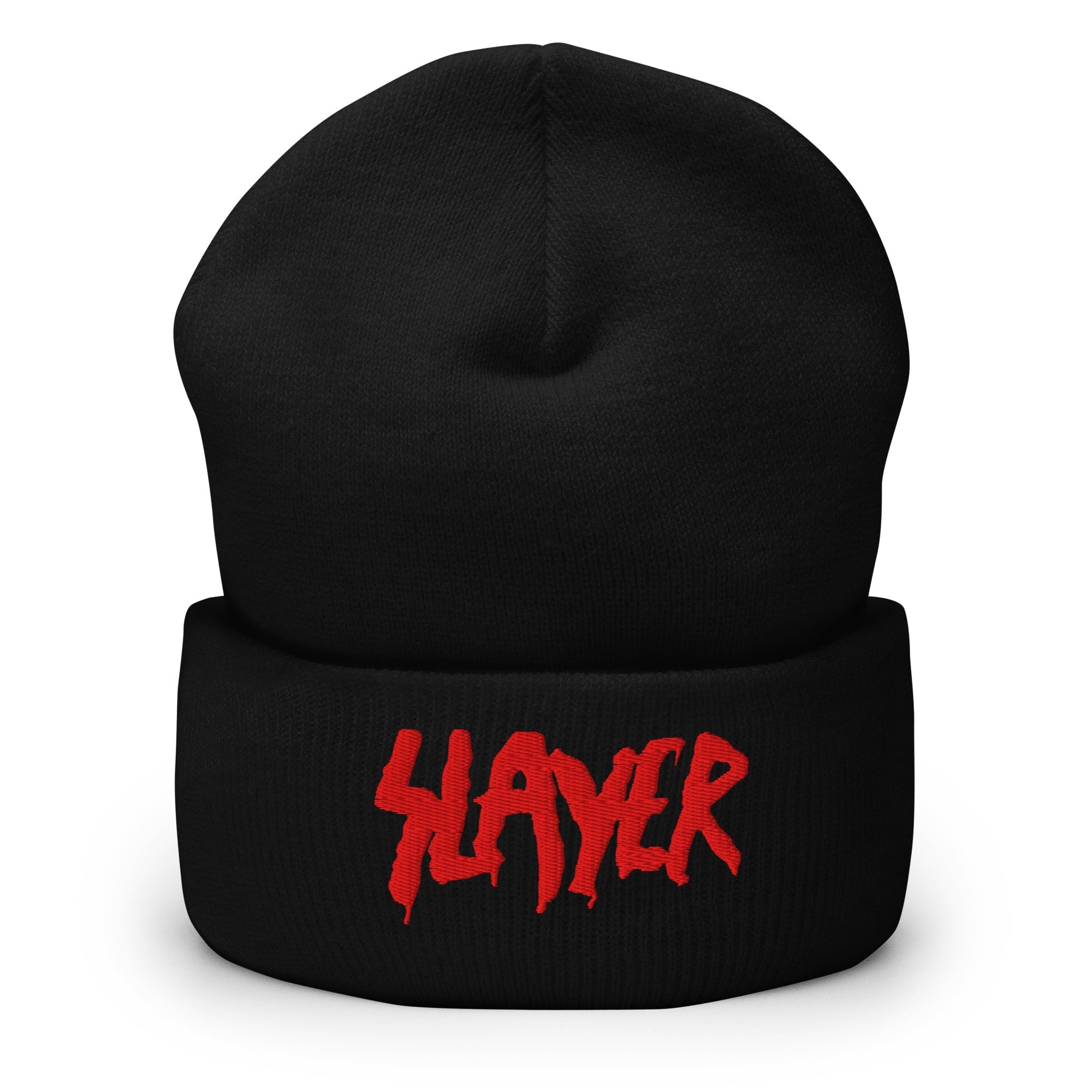 MERCHMOMENT Slayer Embroidered Beanie [Hat]