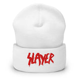 MERCHMOMENT Slayer Embroidered Beanie [Hat]