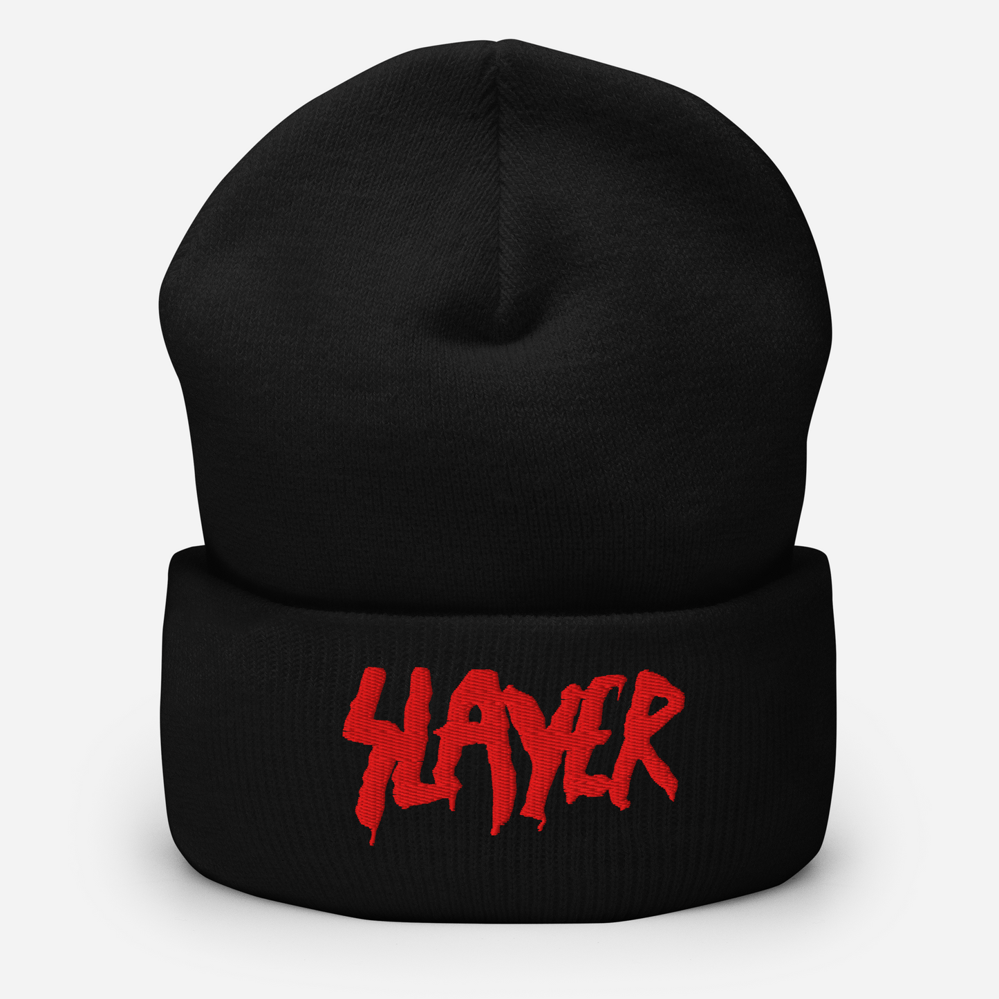 MERCHMOMENT Slayer Embroidered Beanie [Hat]