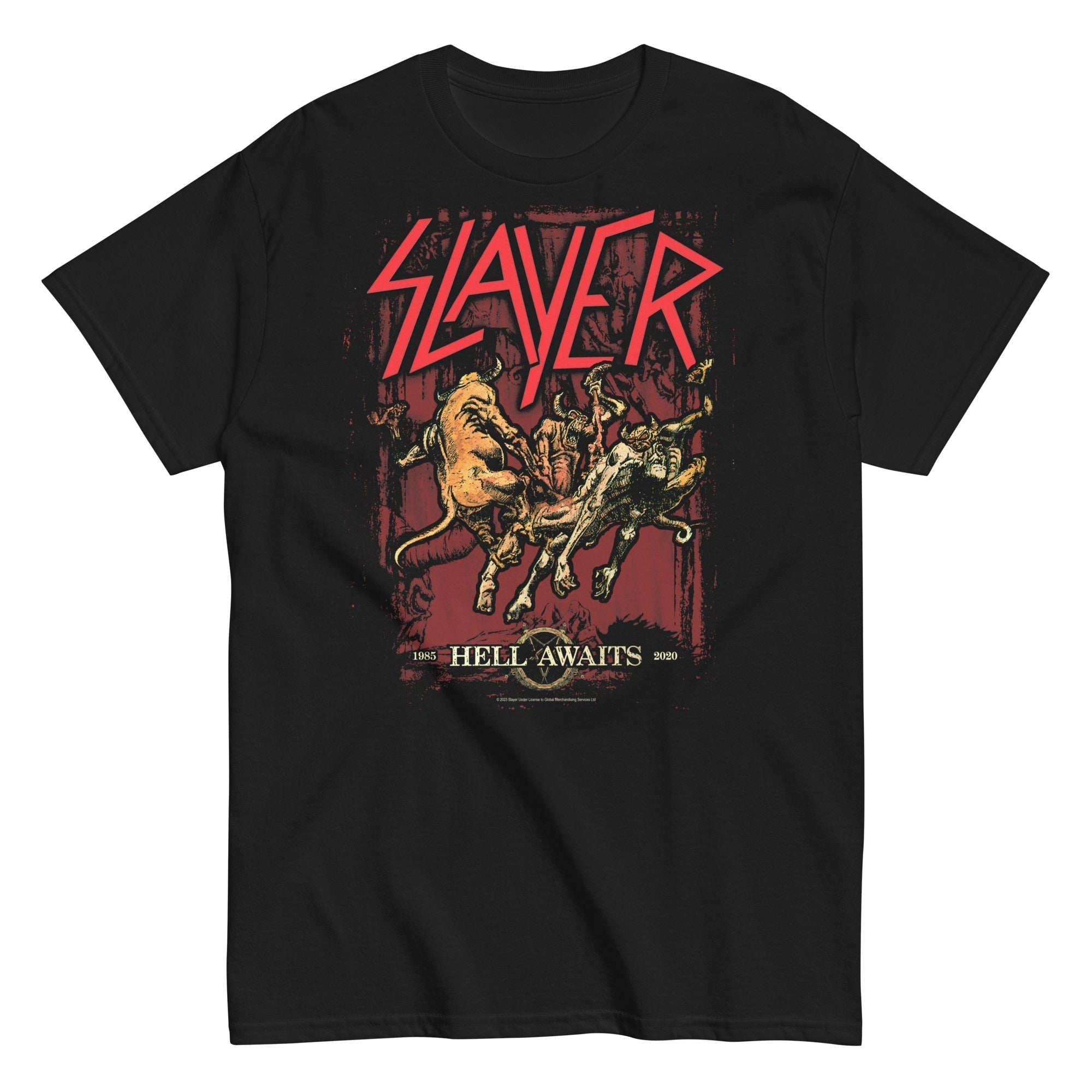 MERCHMOMENT Slayer - Hell Awaits T-Shirt [Apparel]