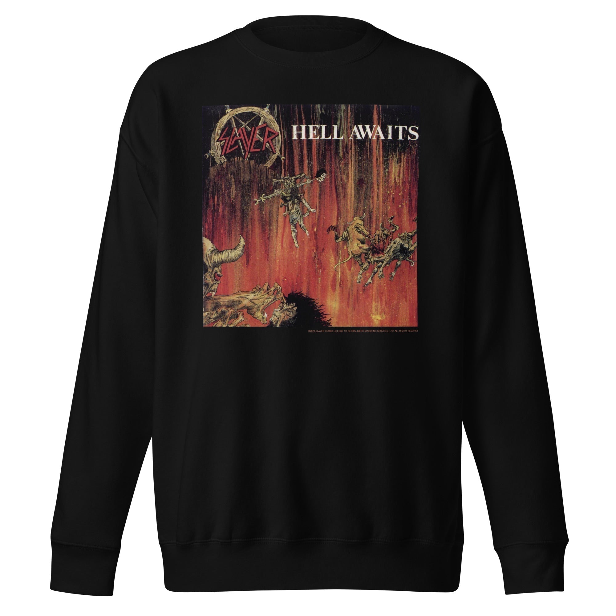 MERCHMOMENT Slayer - Hell Sweatshirt [Apparel]