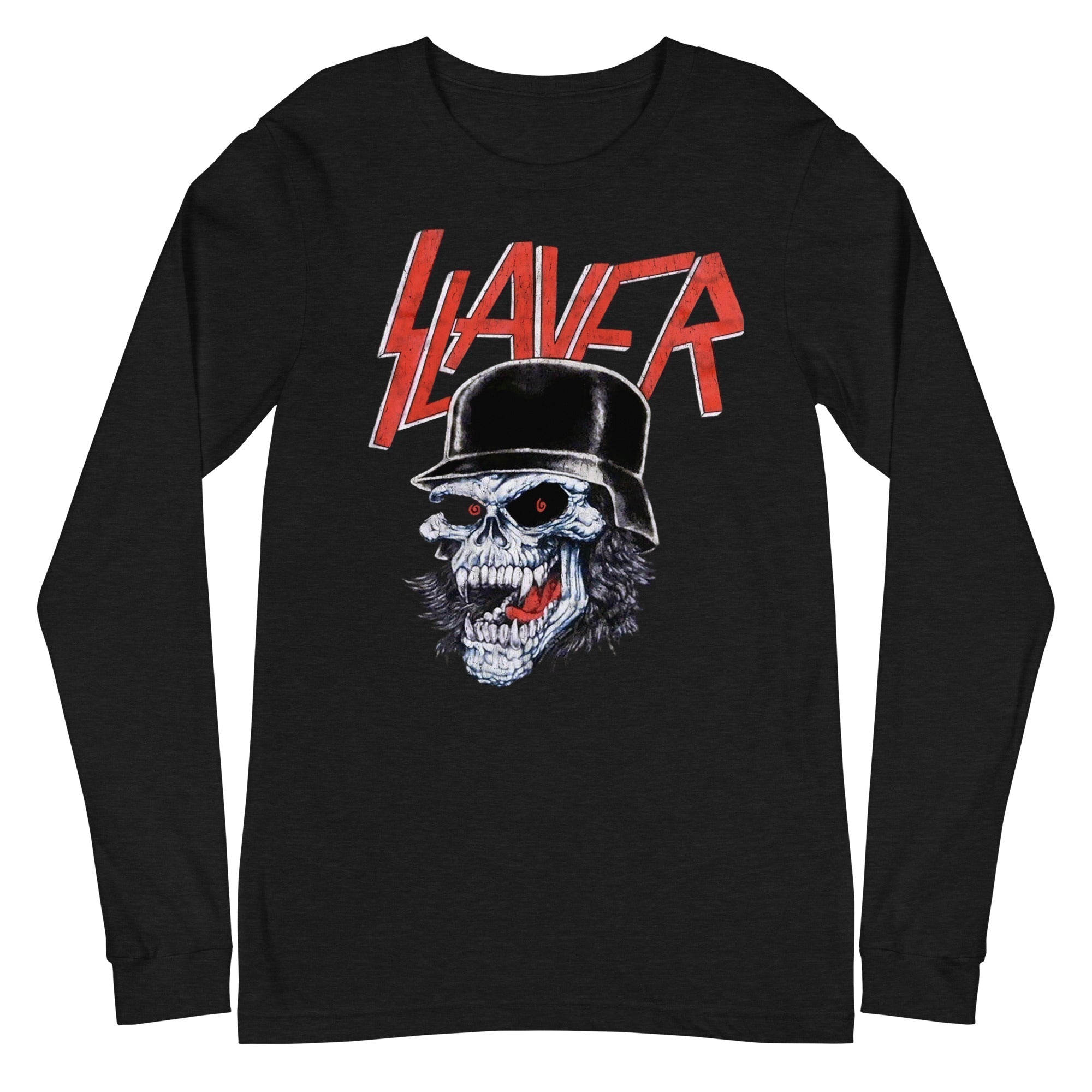 MERCHMOMENT Slayer - Helmet Skull Long Sleeve T-Shirt [Apparel]