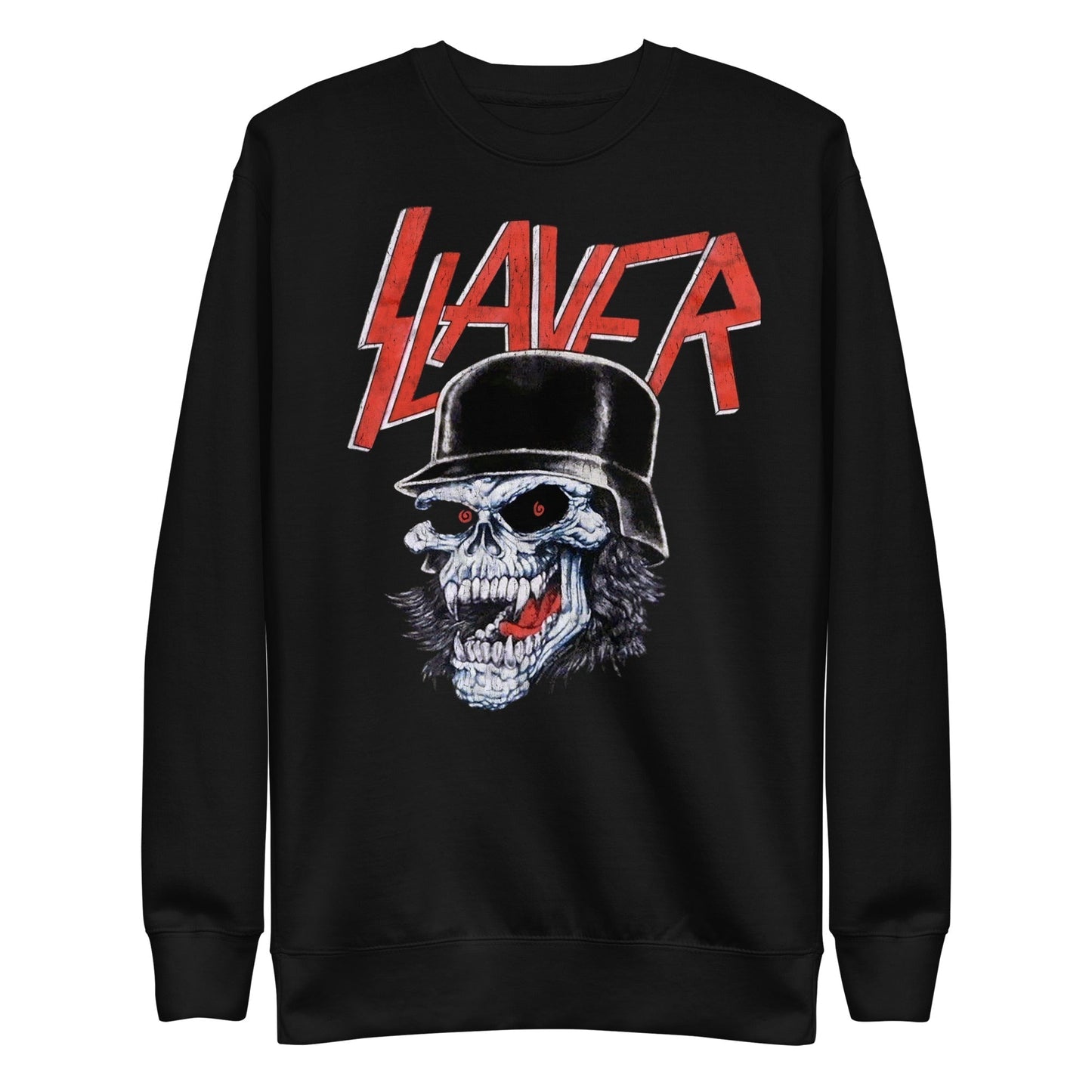 MERCHMOMENT Slayer - Helmet Skull Sweatshirt [Apparel]
