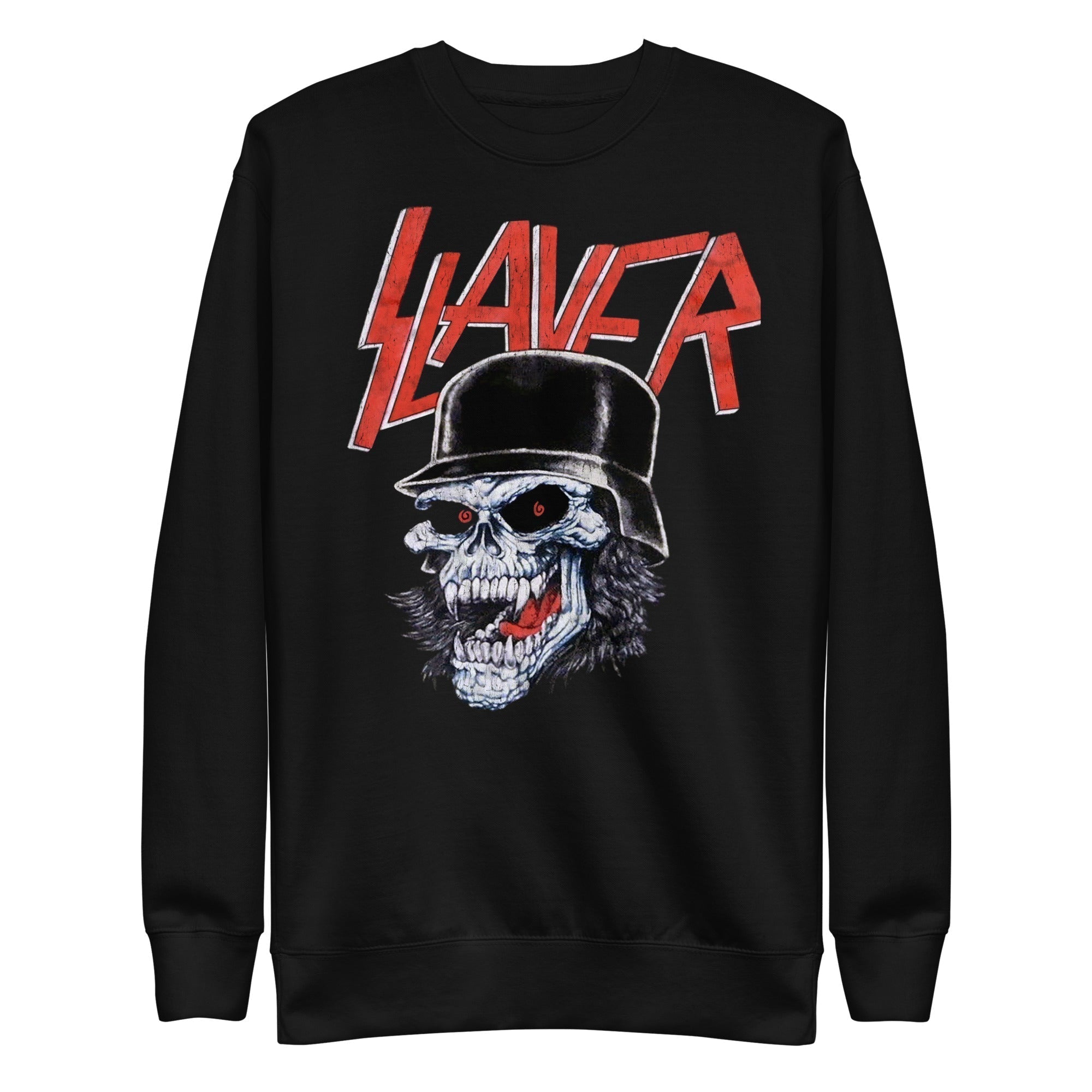 MERCHMOMENT Slayer - Helmet Skull Sweatshirt [Apparel]