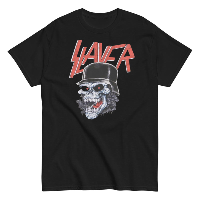 MERCHMOMENT Slayer - Helmet Skull T-Shirt [Apparel]