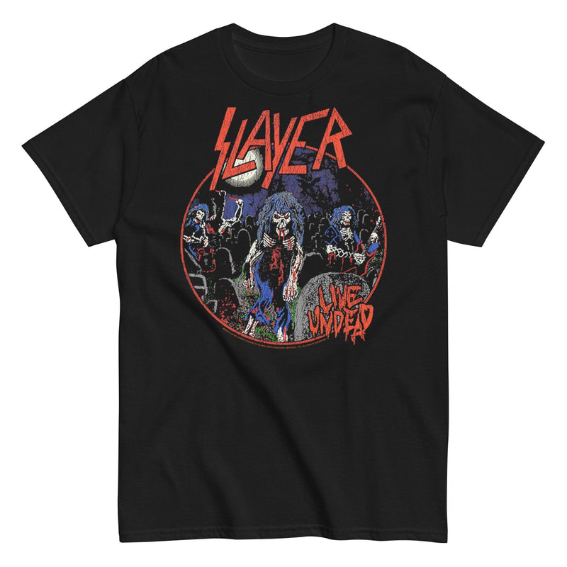 MERCHMOMENT Slayer - Live Undead T-Shirt [Apparel]