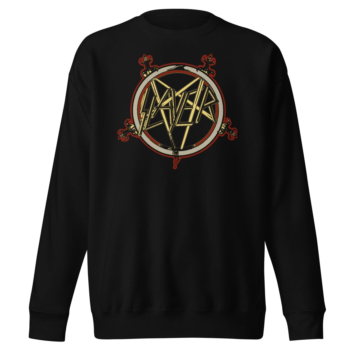 MERCHMOMENT Slayer - Pentagram Logo Sweatshirt [Apparel]