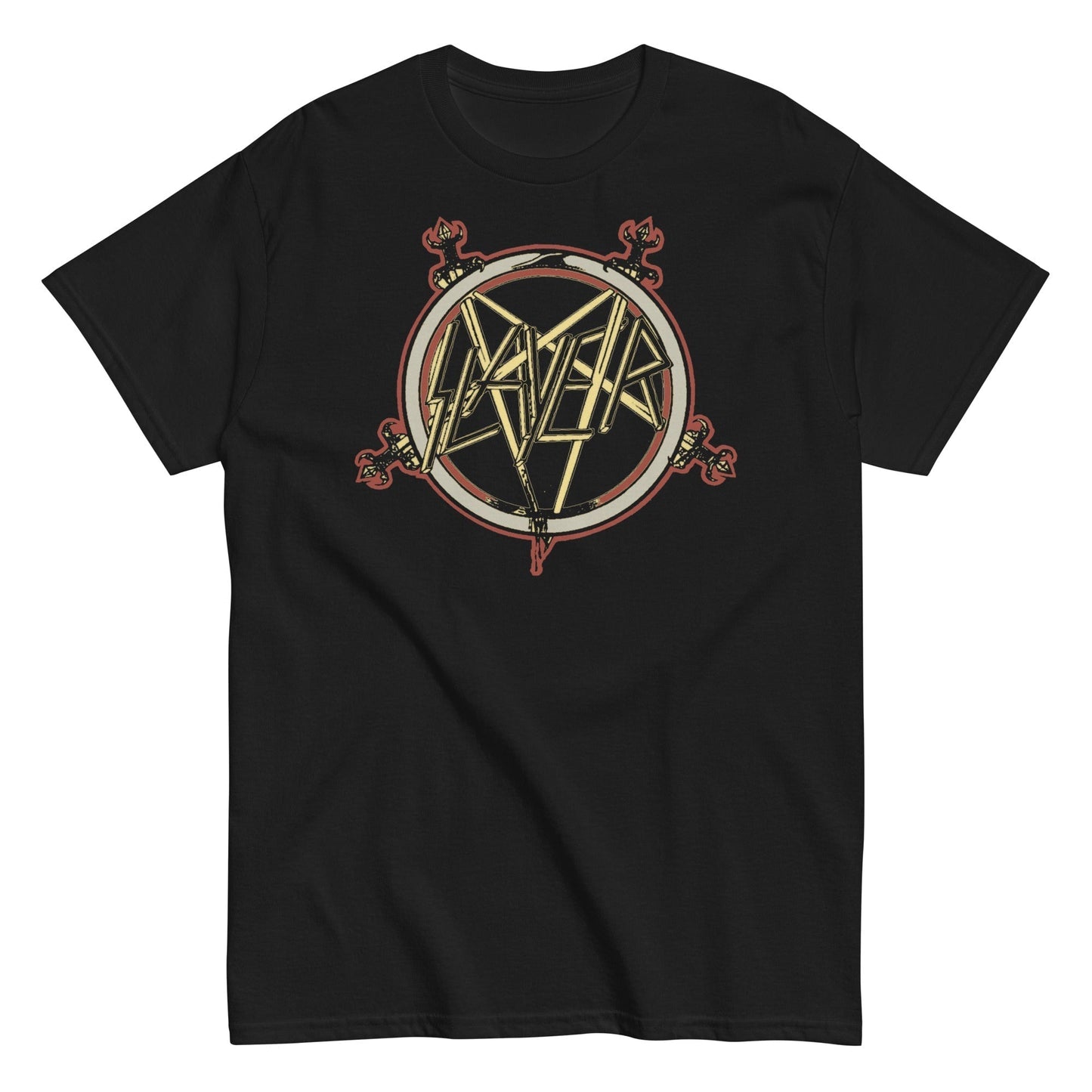 MERCHMOMENT Slayer - Pentagram Logo T-Shirt [Apparel]