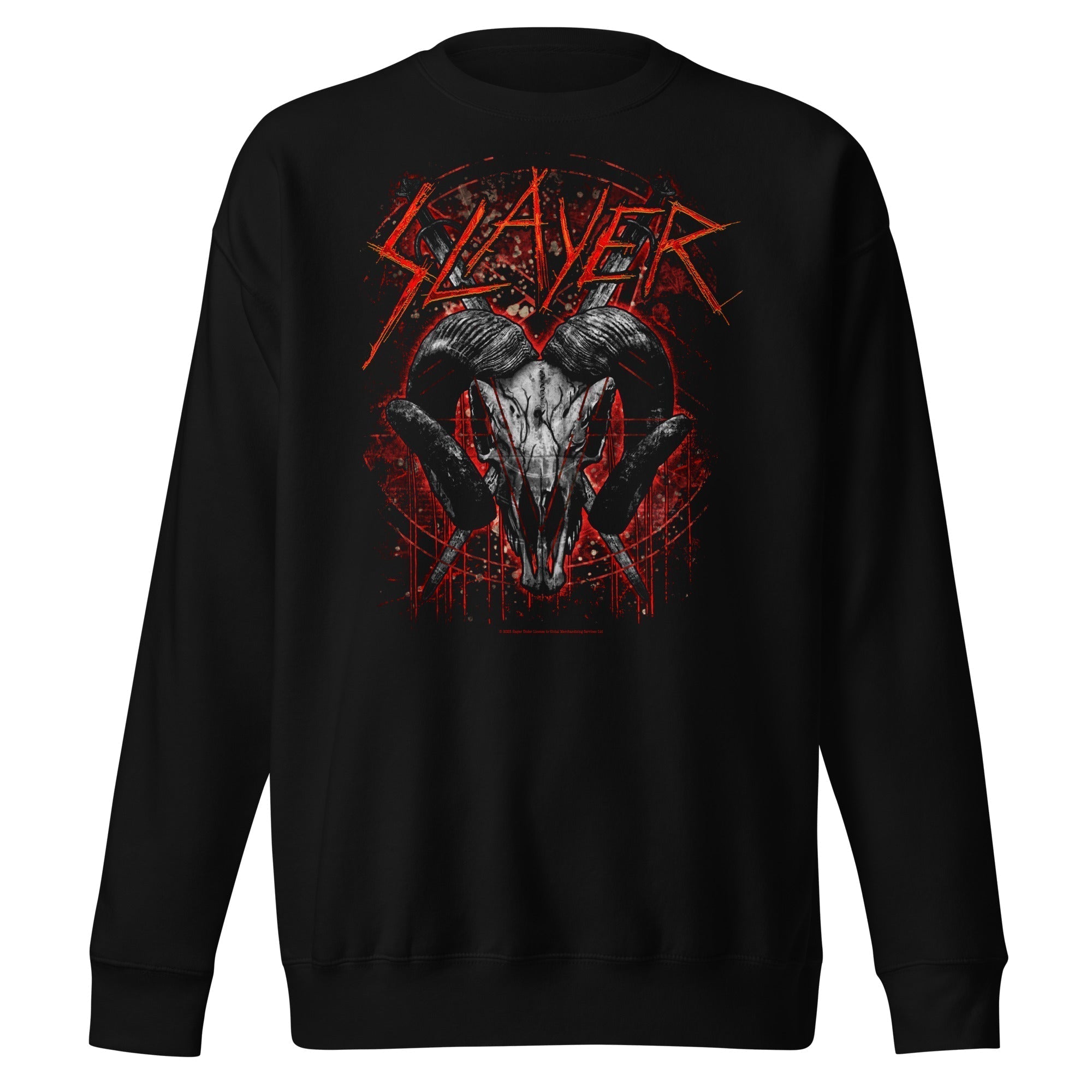 MERCHMOMENT Slayer - Ram's Head Sweatshirt [Apparel]