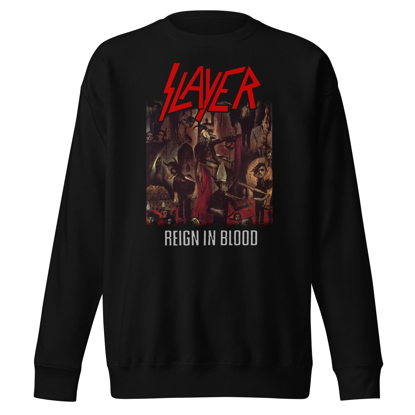 MERCHMOMENT Slayer - Reign in Blood Sweatshirt [Apparel]