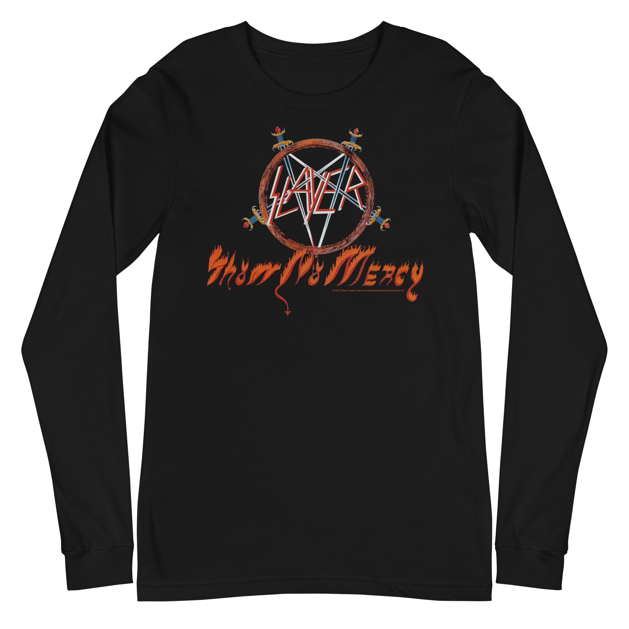 MERCHMOMENT Slayer - Show No Mercy Long Sleeve T-Shirt [Apparel]