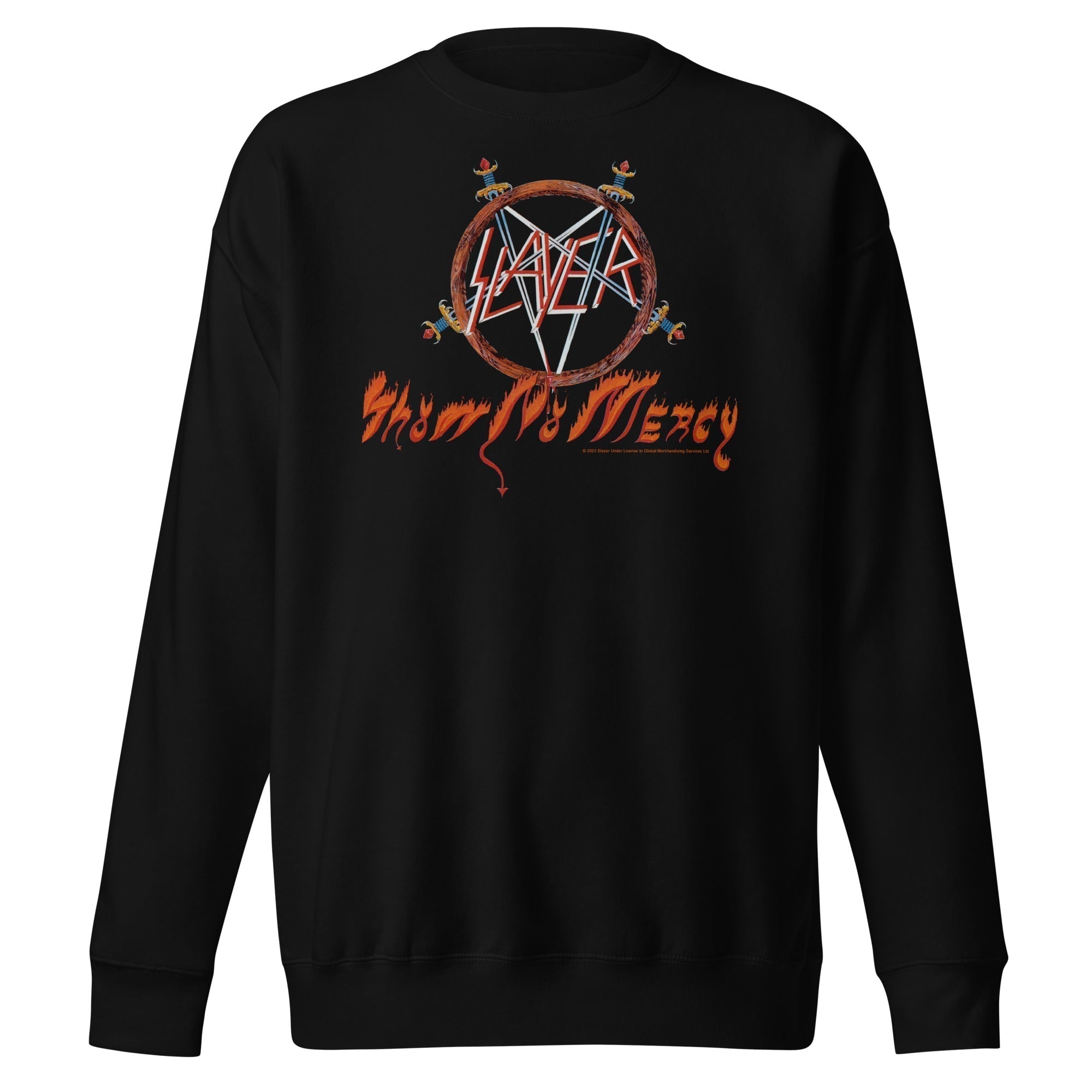 MERCHMOMENT Slayer - Show No Mercy Sweatshirt [Apparel]