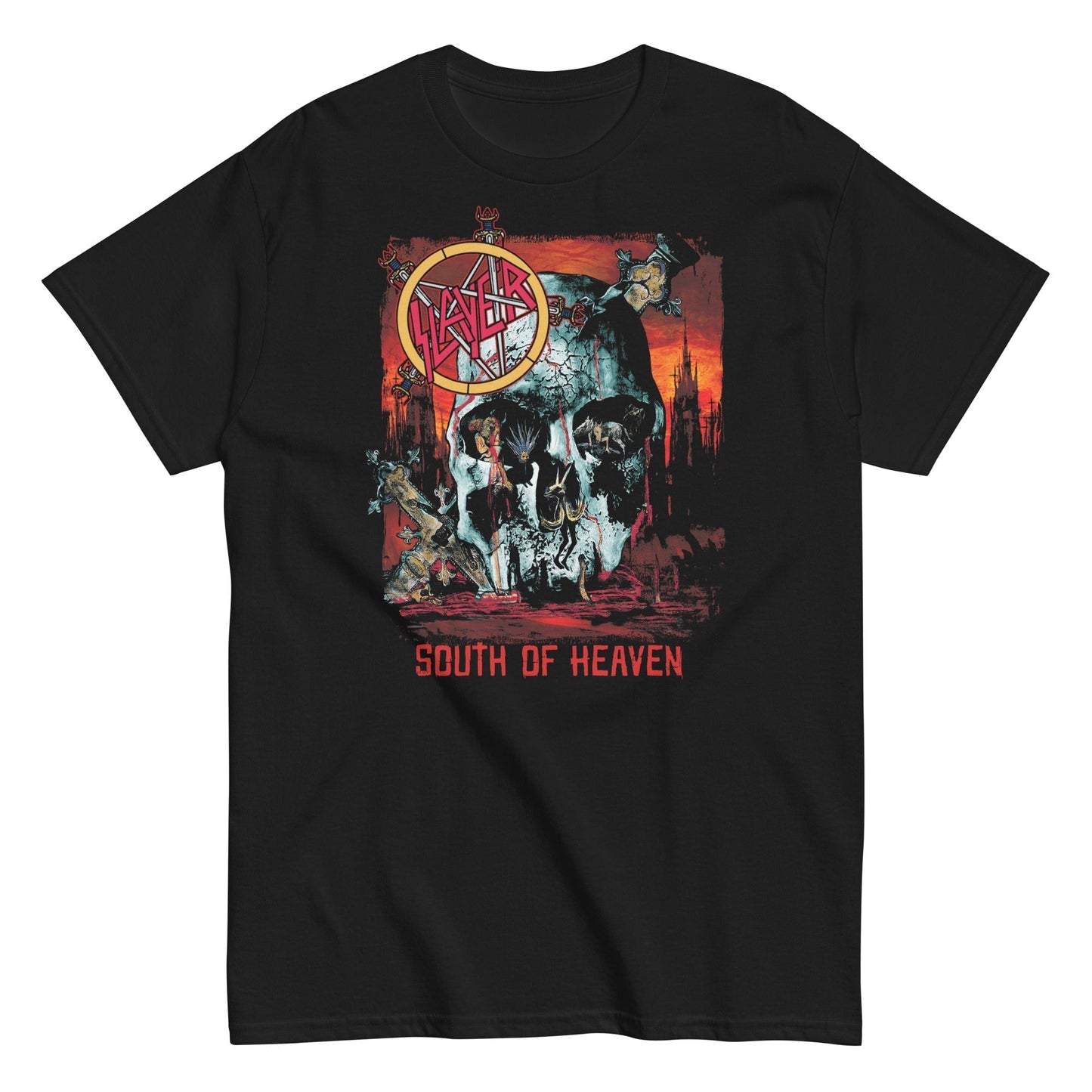MERCHMOMENT Slayer - South Haven T-Shirt [Apparel]