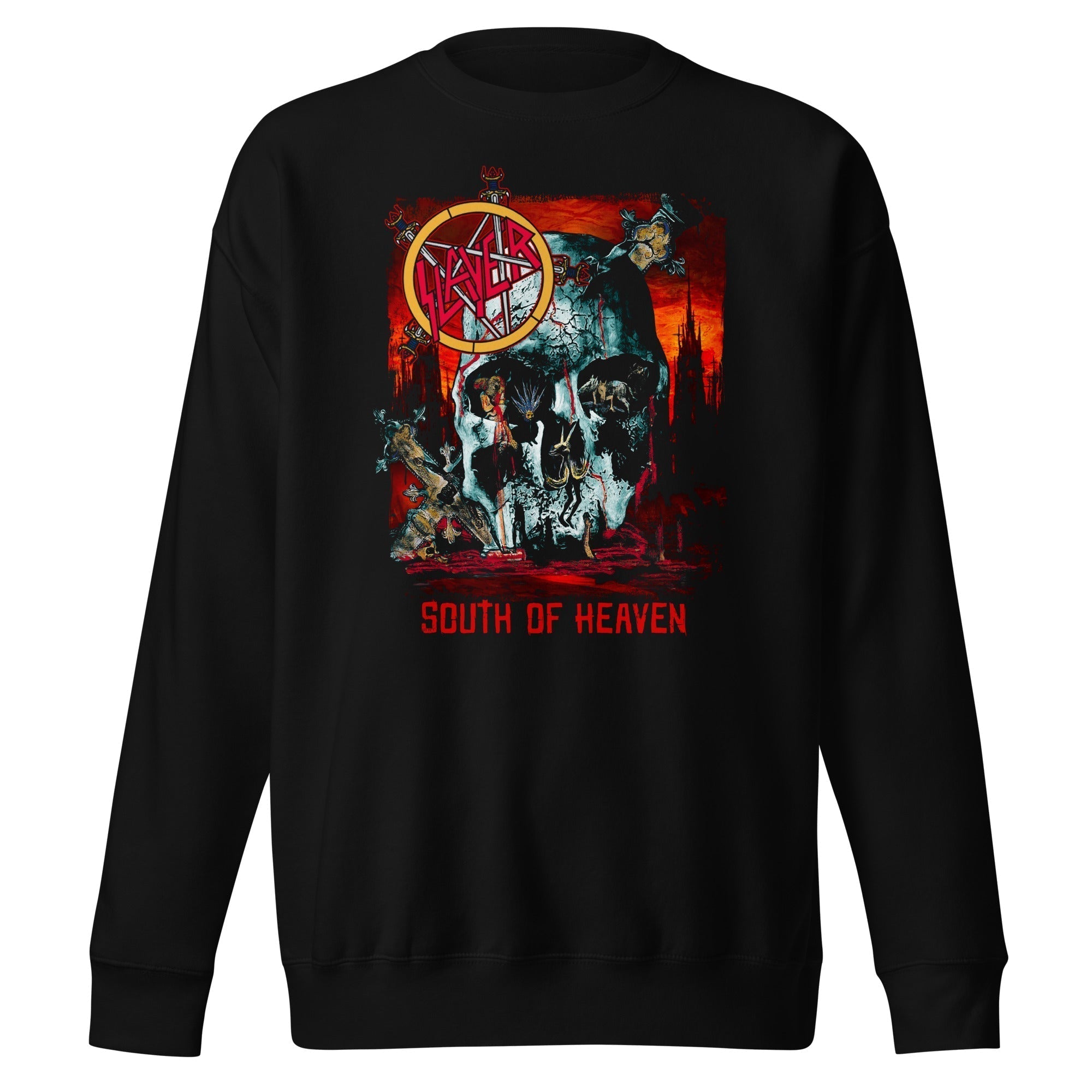 MERCHMOMENT Slayer - South Skull Sweatshirt [Apparel]