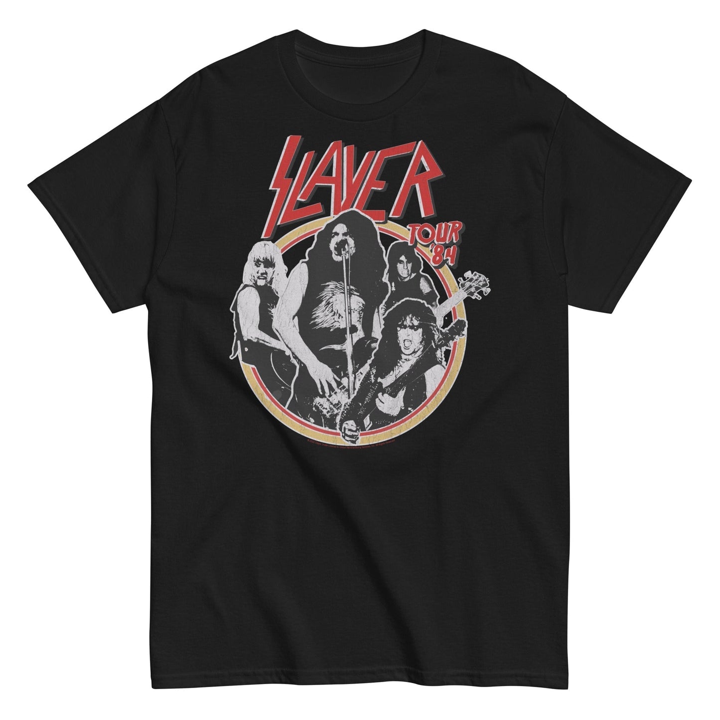 MERCHMOMENT Slayer - Tour '84 T-Shirt [Apparel]