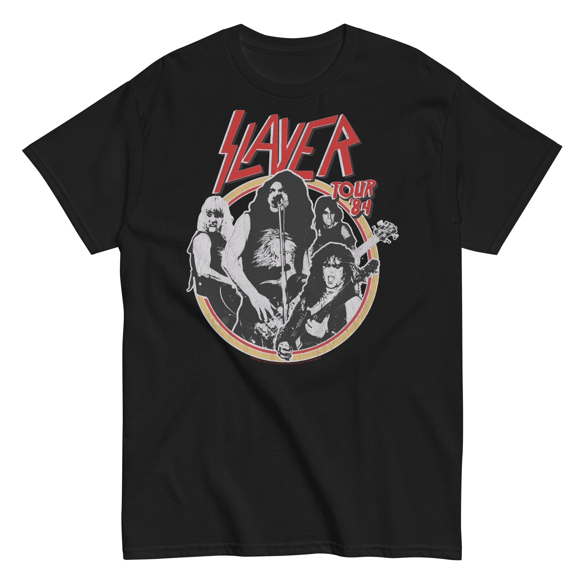 MERCHMOMENT Slayer - Tour '84 T-Shirt [Apparel]