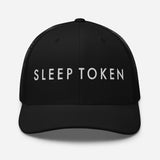 MERCHMOMENT Sleep Token Classic Logo Embroidered Trucker Hat [Apparel]