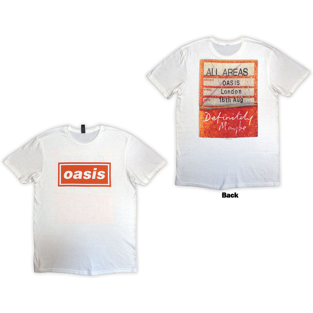 Oasis Definitely Maybe AAA Pass [T-Shirt]
