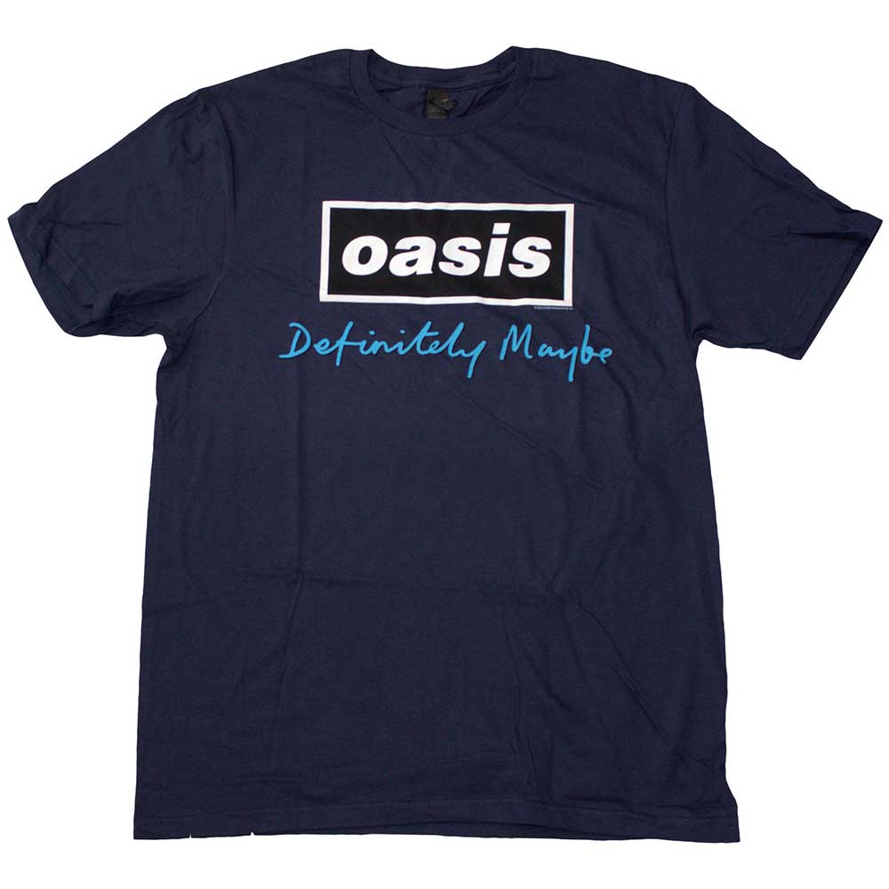 Oasis Definitely Maybe Text Logo [T-Shirt]