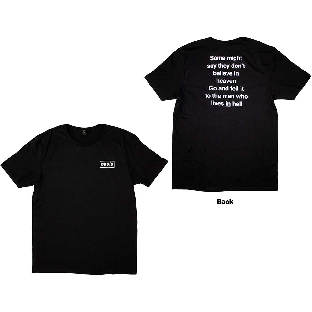 Oasis Some Might Say Lyric [T-Shirt]