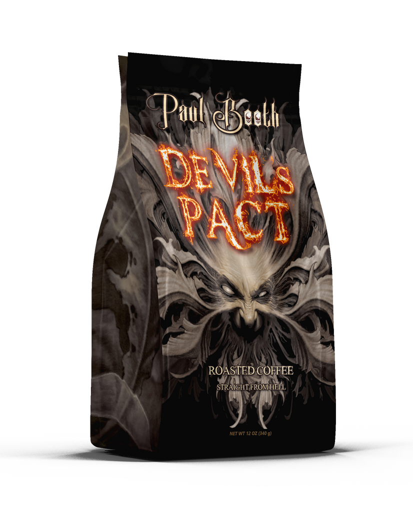 Paul Booth's OFFICIAL 'Devil's Pact' Private Label Coffee (12oz)